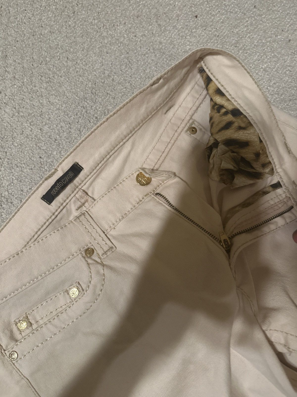 Roberto Cavalli Roberto Cavalli Womens Jeans/Pants Size 32" / US 10 / IT 46 - 4 Thumbnail