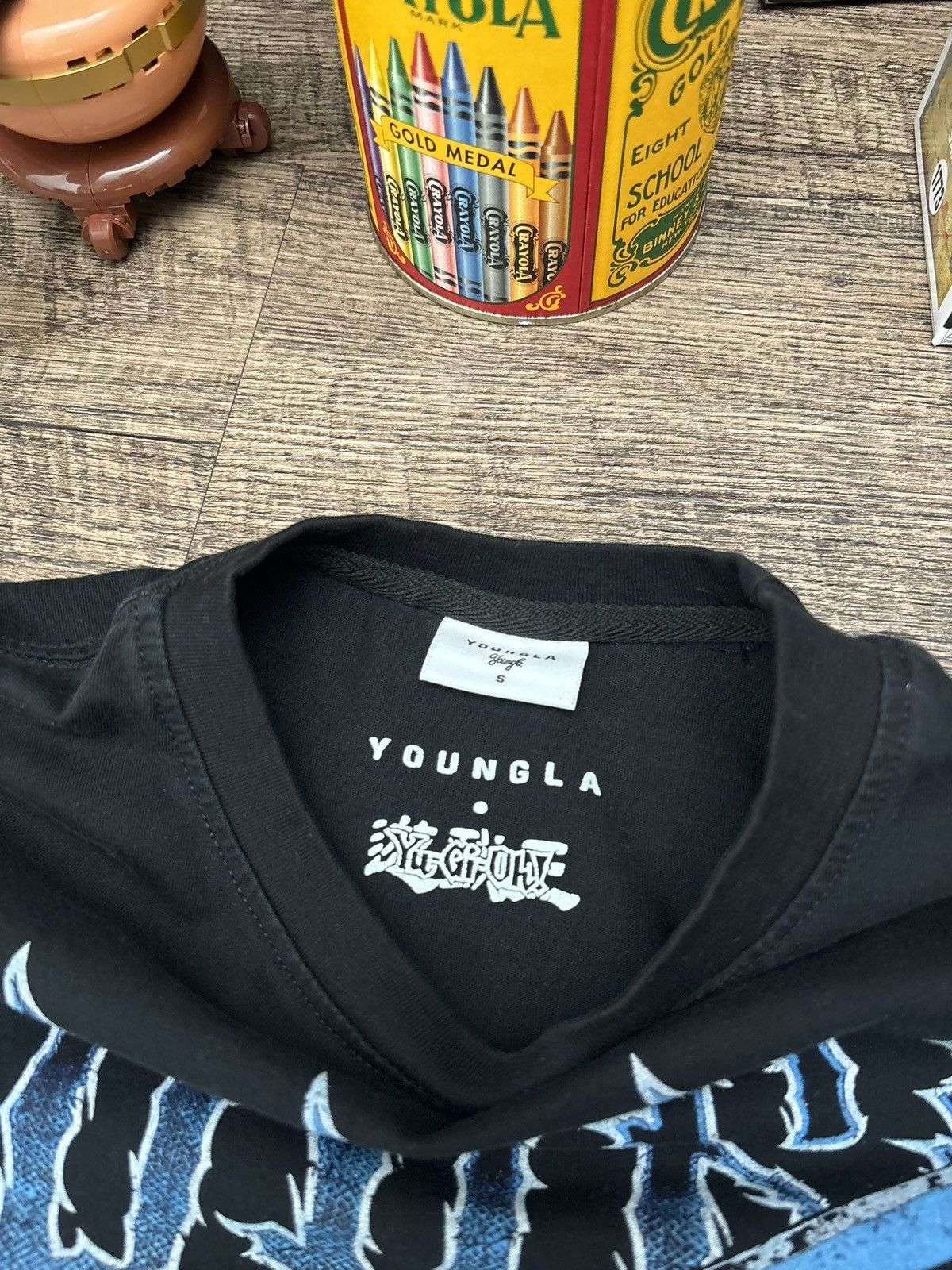 YoungLA YoungLA x Yugio Blue-Eyes White Dragon Graphic Tee Small Size US S / EU 44-46 / 1 - 3 Thumbnail