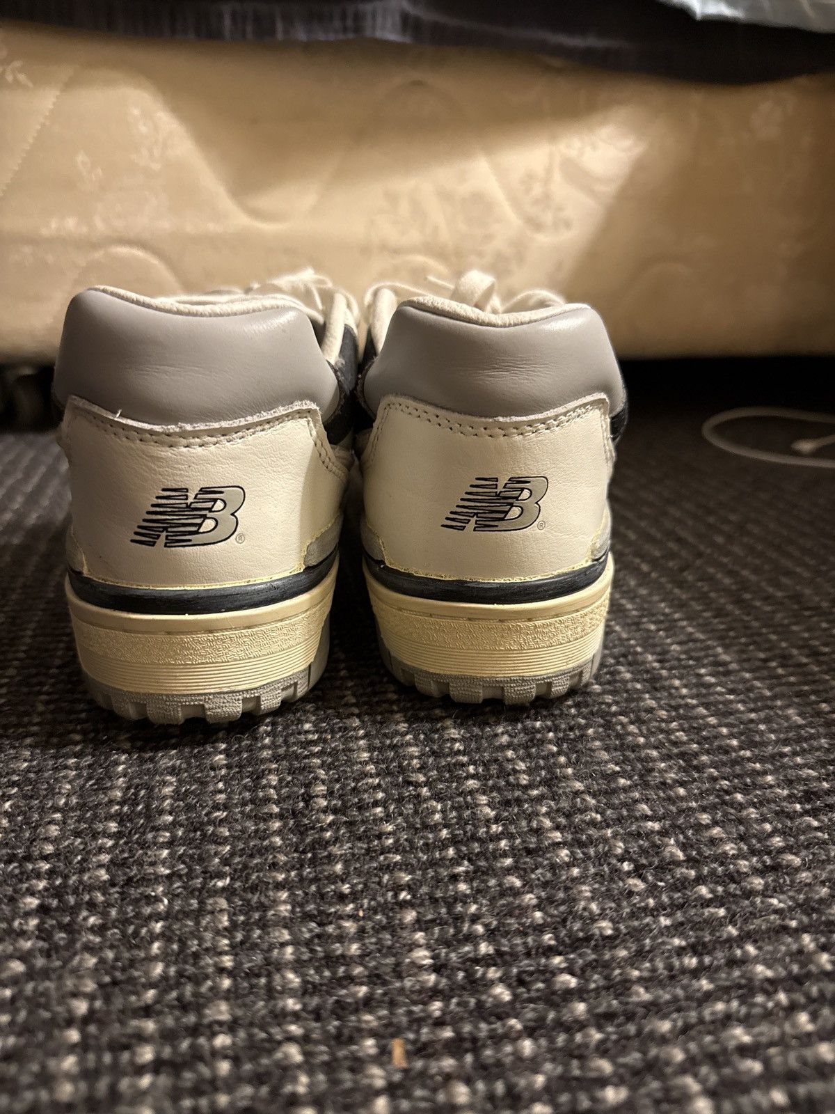 New Balance New Balance 550 white/grey/black Size US 8.5 / EU 41-42 - 6 Thumbnail