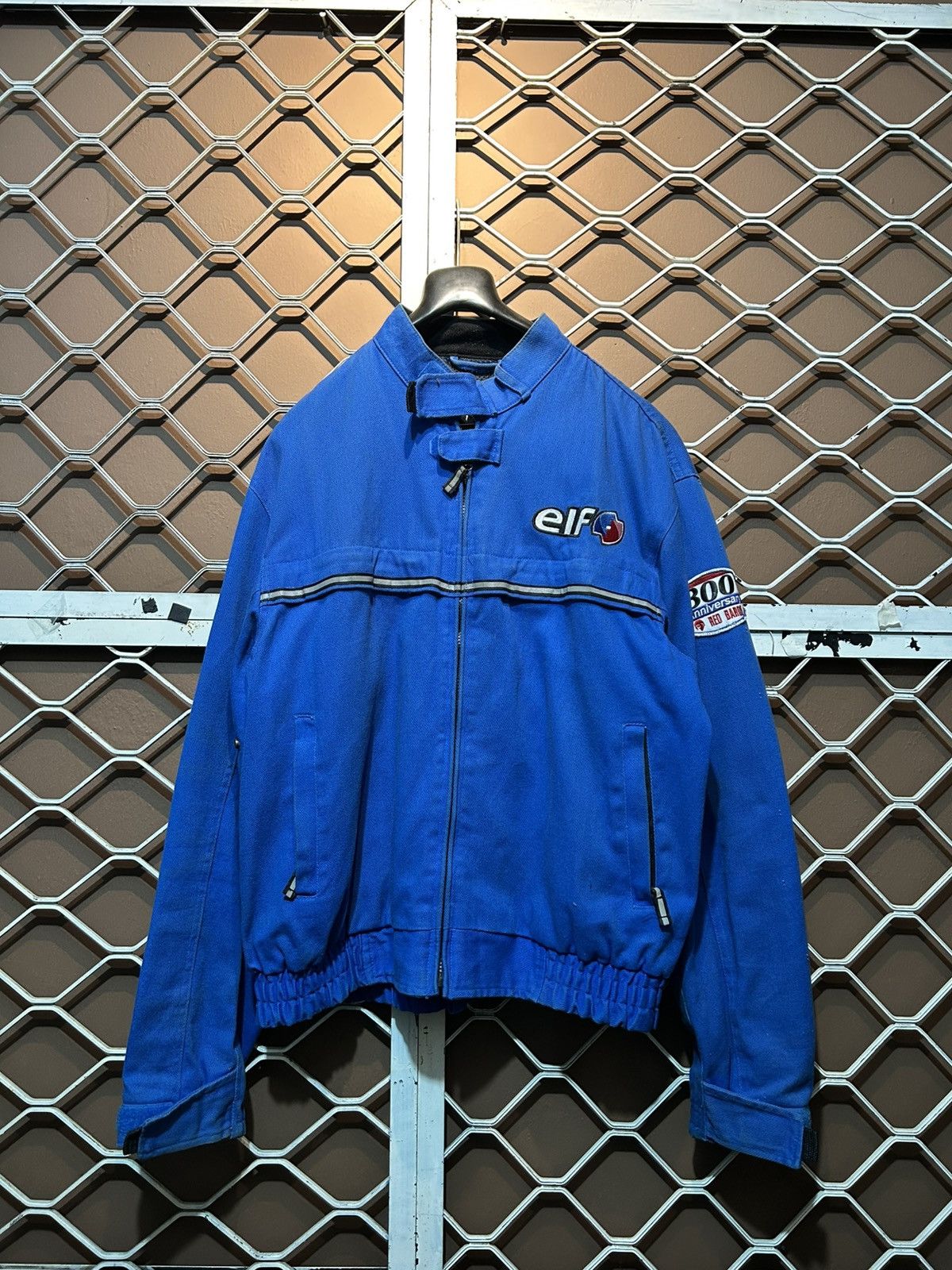 Vintage Vintage ELF aniversary 300 red baron motorcycle jacket Size US XL / EU 56 / 4 - 1 Thumbnail