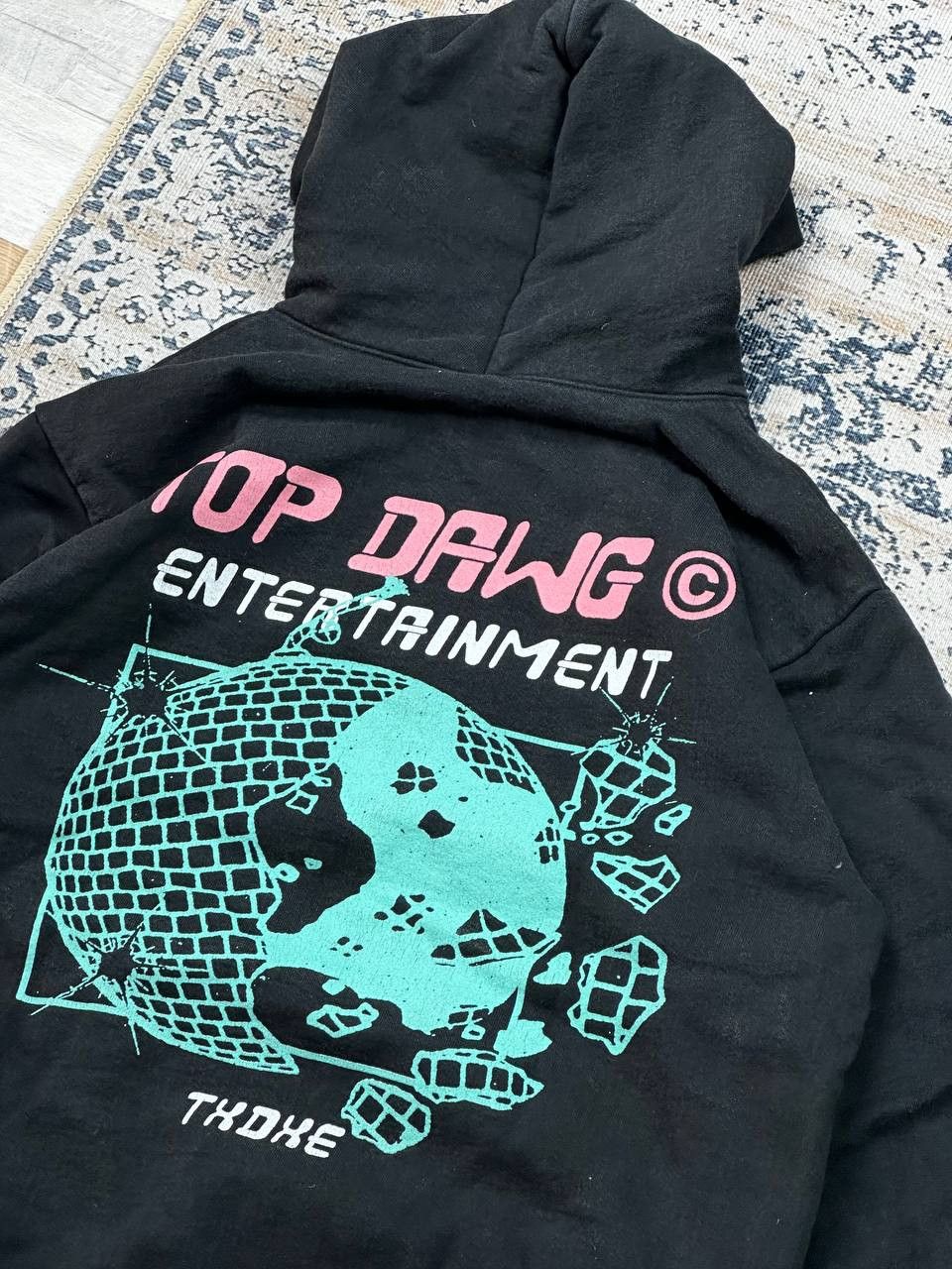 Top Dawg Entertainment RARE Top Dawg Ent TDE Hip Hop Heavyweight Baggy Hoodie Size US M / EU 48-50 / 2 - 9 Thumbnail