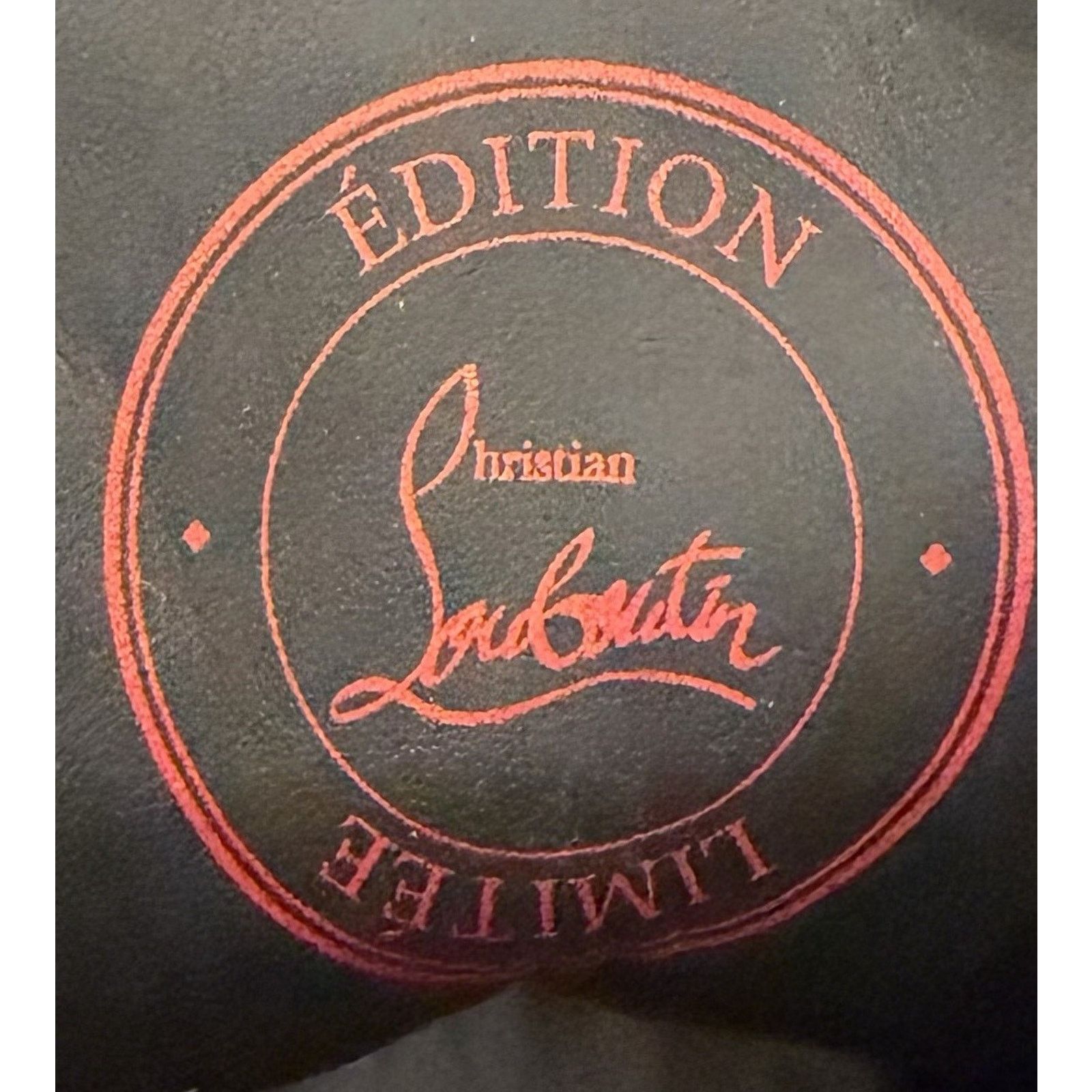 Christian Louboutin Size 8US - Christian Louboutin Crystal Strass NEW Size US 8 / EU 41 - 12 Thumbnail