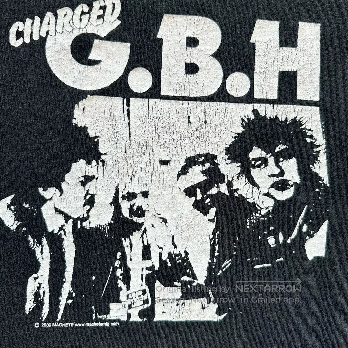 Vintage G.B.H 2002 Vintage Charged Tee. Size US M / EU 48-50 / 2 - 4 Thumbnail