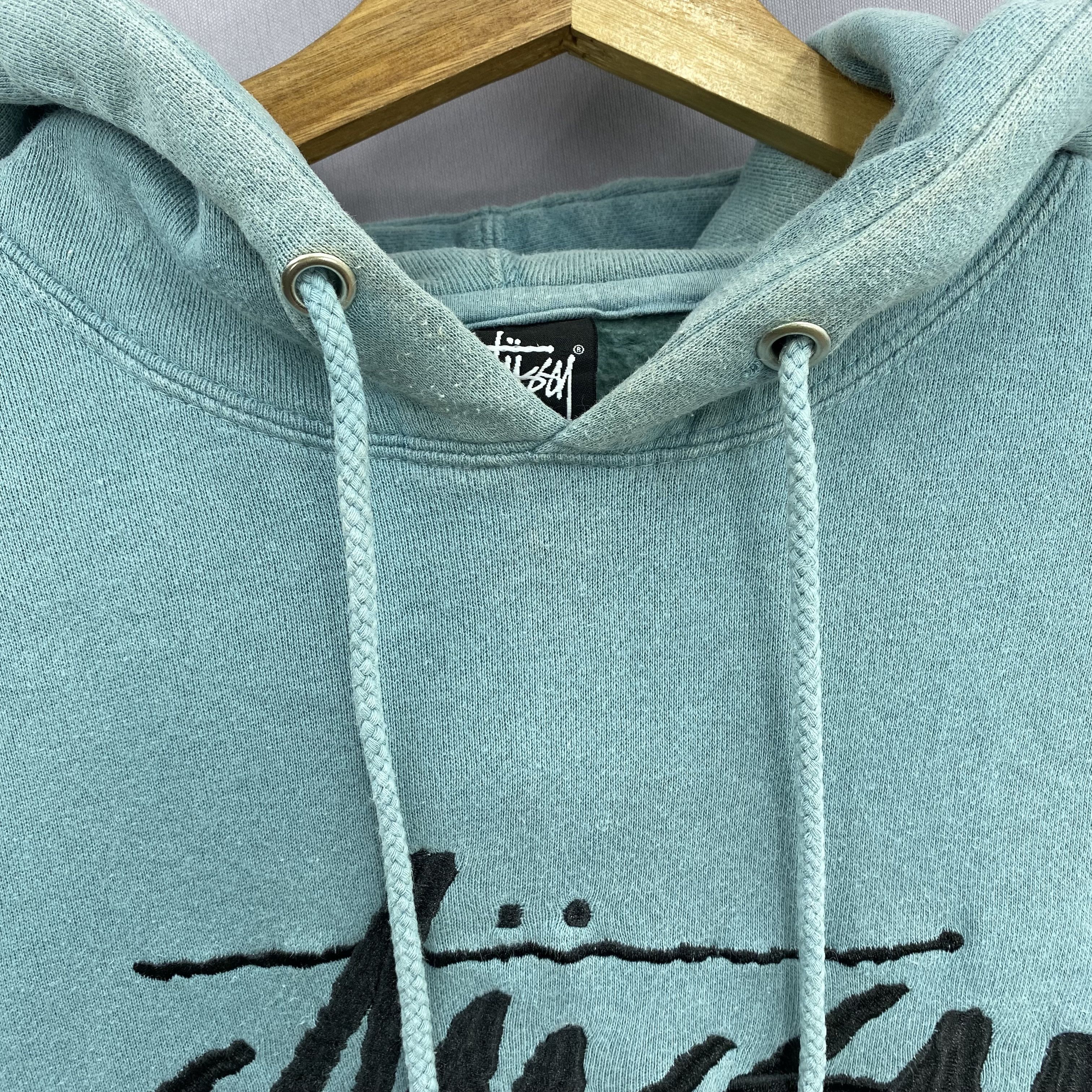 Stussy Vintage Y2K Stussy Pullover Hoodie Streetwear Sweatshirt Size US L / EU 52-54 / 3 - 8 Thumbnail