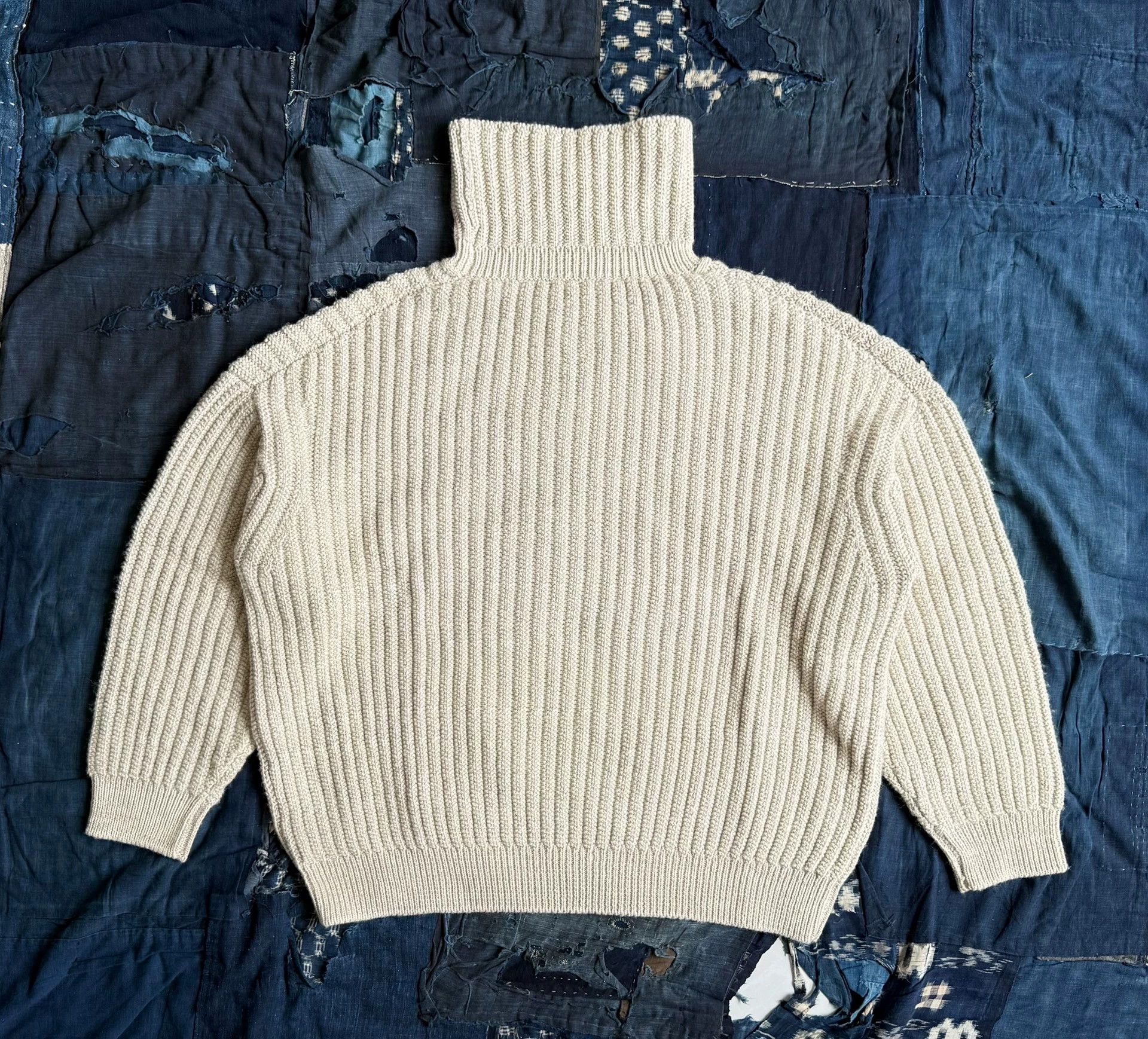 Visvim visvim 21AW Amplus Turtleneck Knit Ivory Size 3 Size US L / EU 52-54 / 3 - 3 Thumbnail