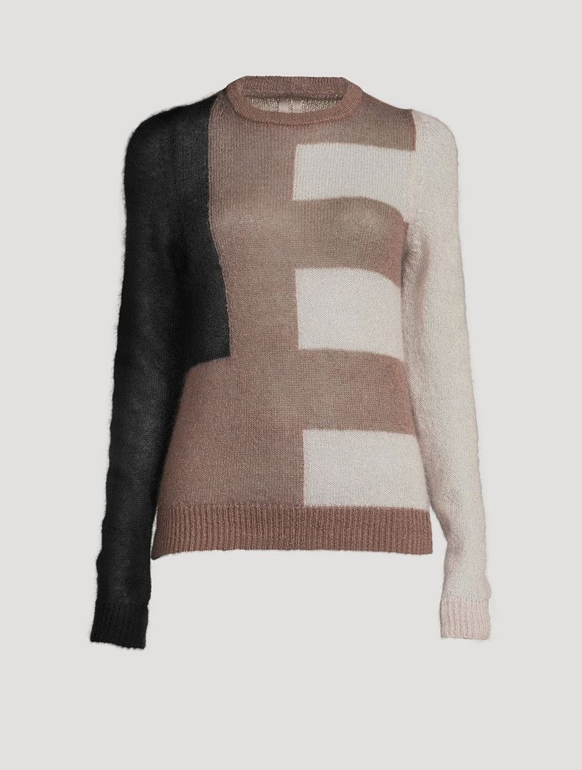 Rick Owens o1y0126 Crewneck Sweater in Multicolor Size S / US 4 / IT 40 - 1 Thumbnail