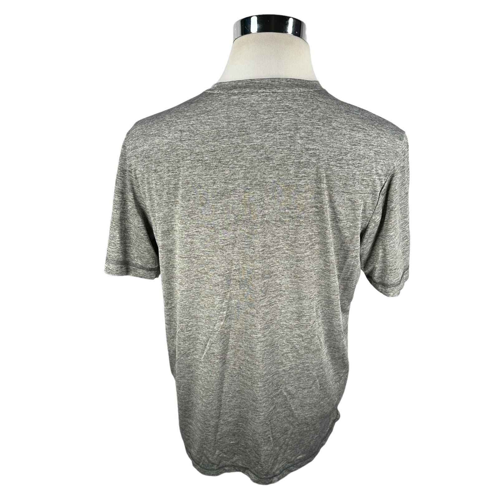 Majestic Majestic Cleveland Browns T-Shirt Mens Large Gray Polyester Size US L / EU 52-54 / 3 - 4 Thumbnail