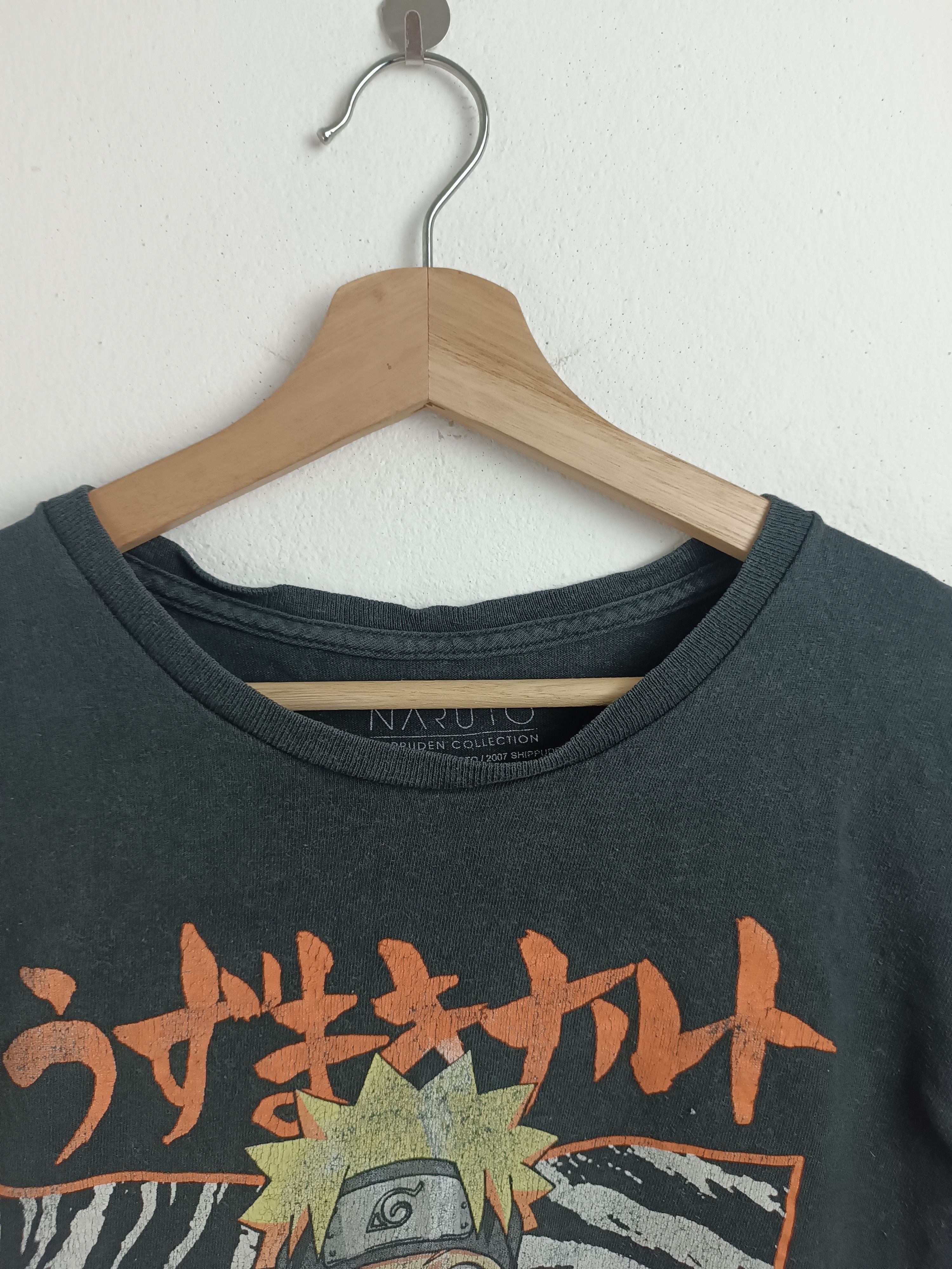Vintage THRASHED FADED NARUTO SHIPUDEN RAMEN SHOP bleach one piece Size US XXL / EU 58 / 5 - 8 Thumbnail