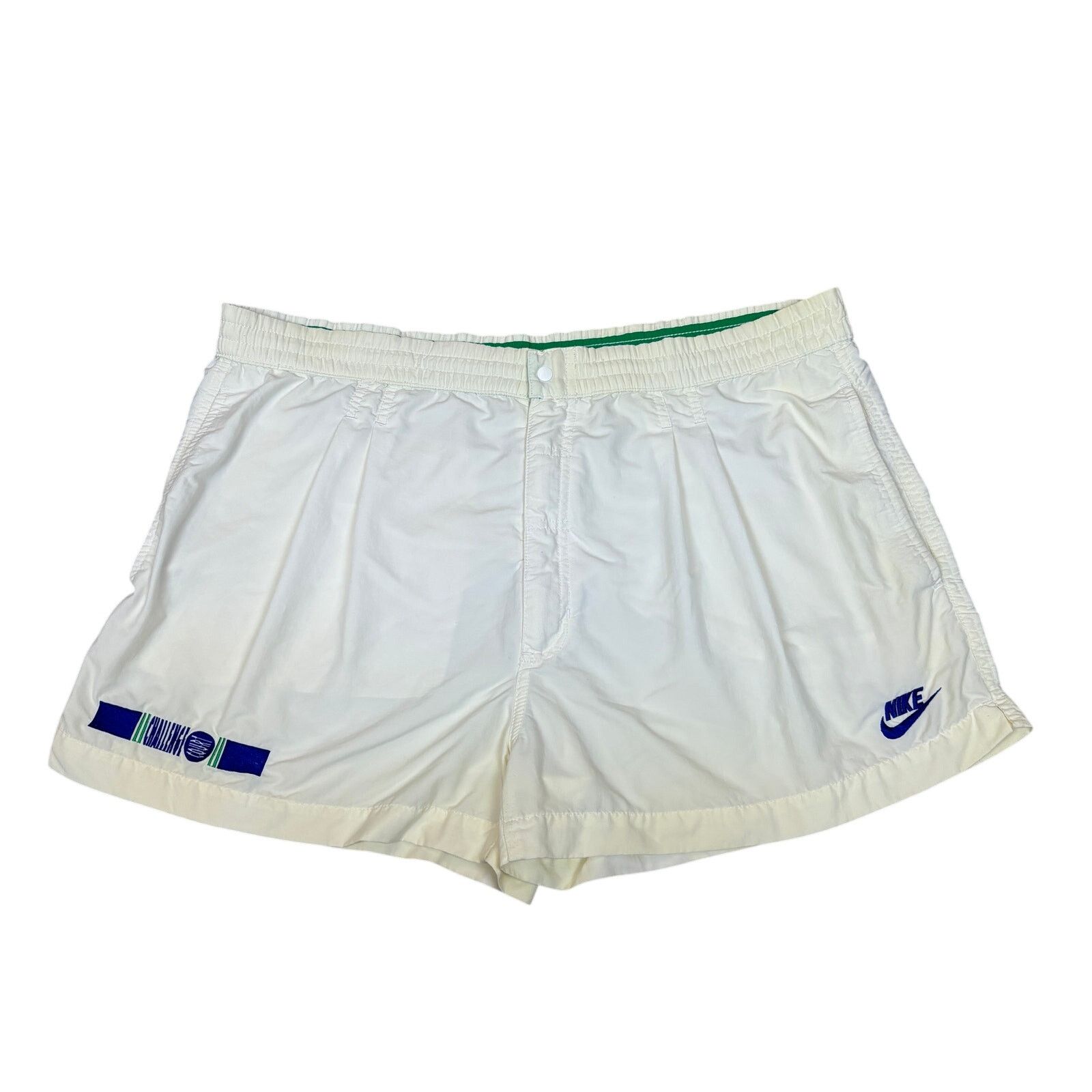 Nike VTG 90s Nike Tennis Shorts Challenge Court Men's L Agassi Size US 32 / EU 48 - 1 Thumbnail