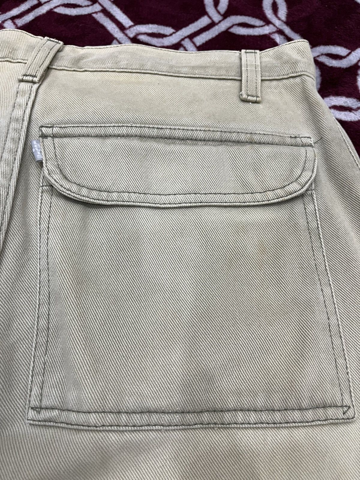 Levi's Vintage Levis Baggy Fit Cargo Denim Size US 32 / EU 48 - 17 Thumbnail