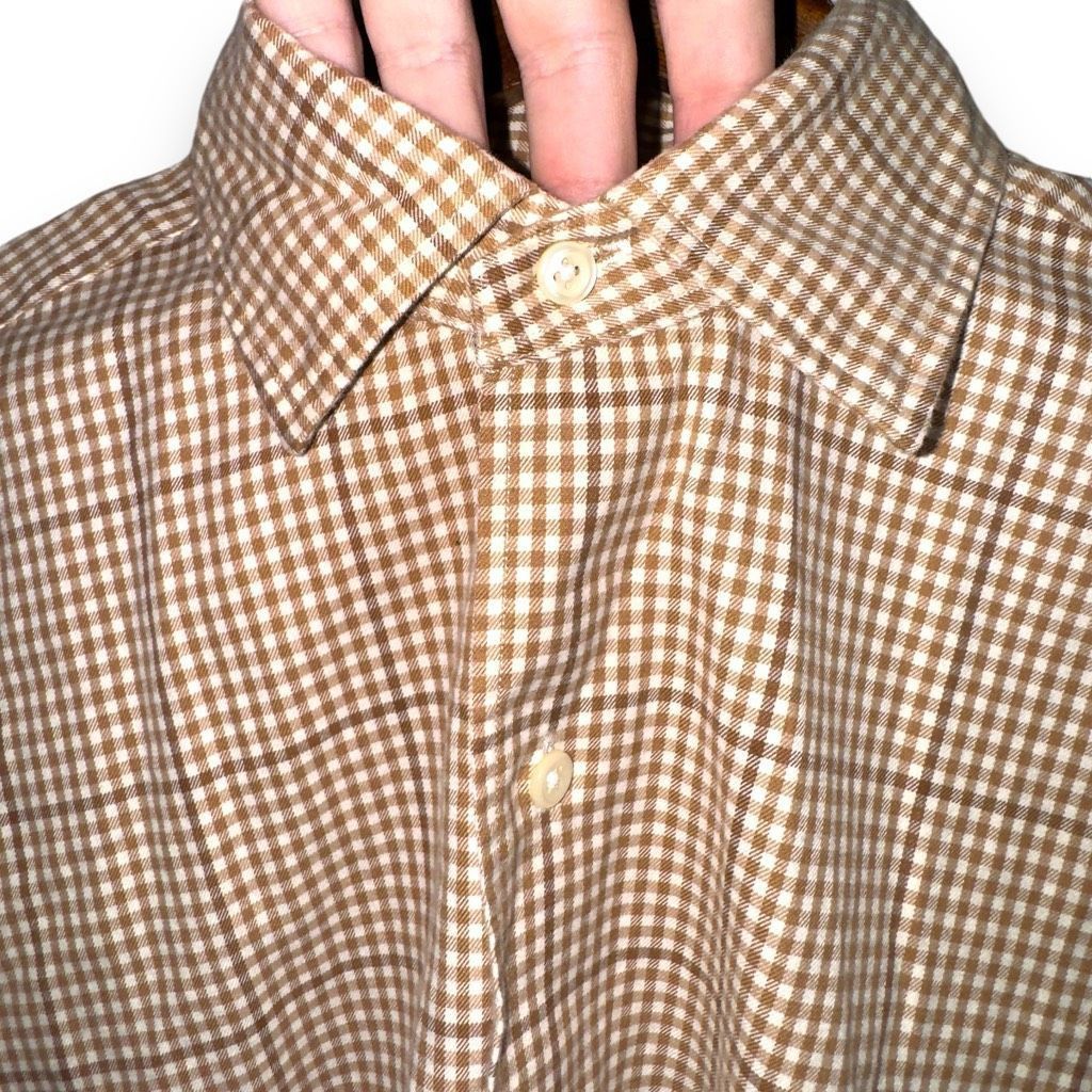Polo Ralph Lauren 90s Polo Ralph Lauren Flannel Suede Patch Shooting Bradford Shirt M Size US M / EU 48-50 / 2 - 4 Thumbnail