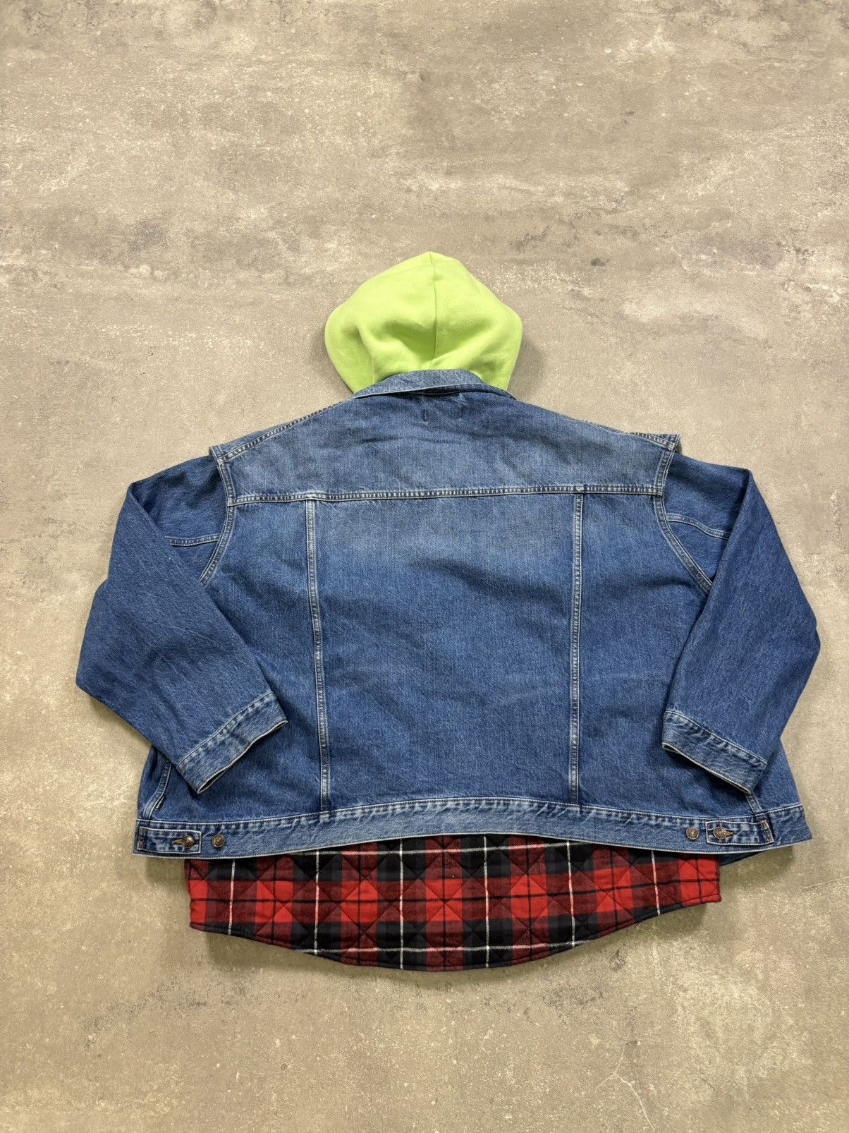 Balenciaga Balenciaga Padded Denim Hooded Gilet Jacket (2018) Size US M / EU 48-50 / 2 - 10 Thumbnail