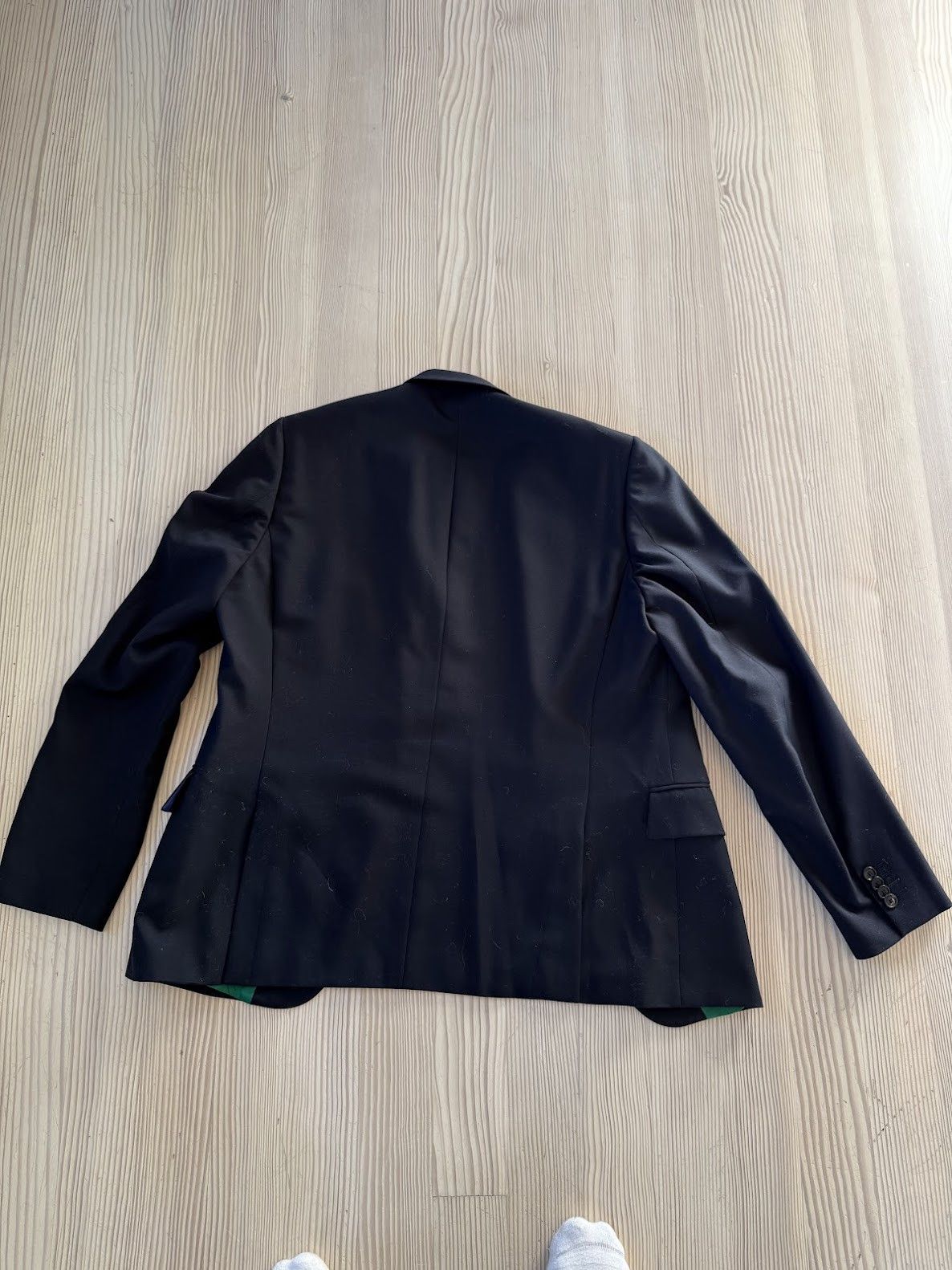 Paul Smith The Soho - Tailored-Fit Navy Wool 'A Suit To Travel In' Size 42R - 4 Thumbnail