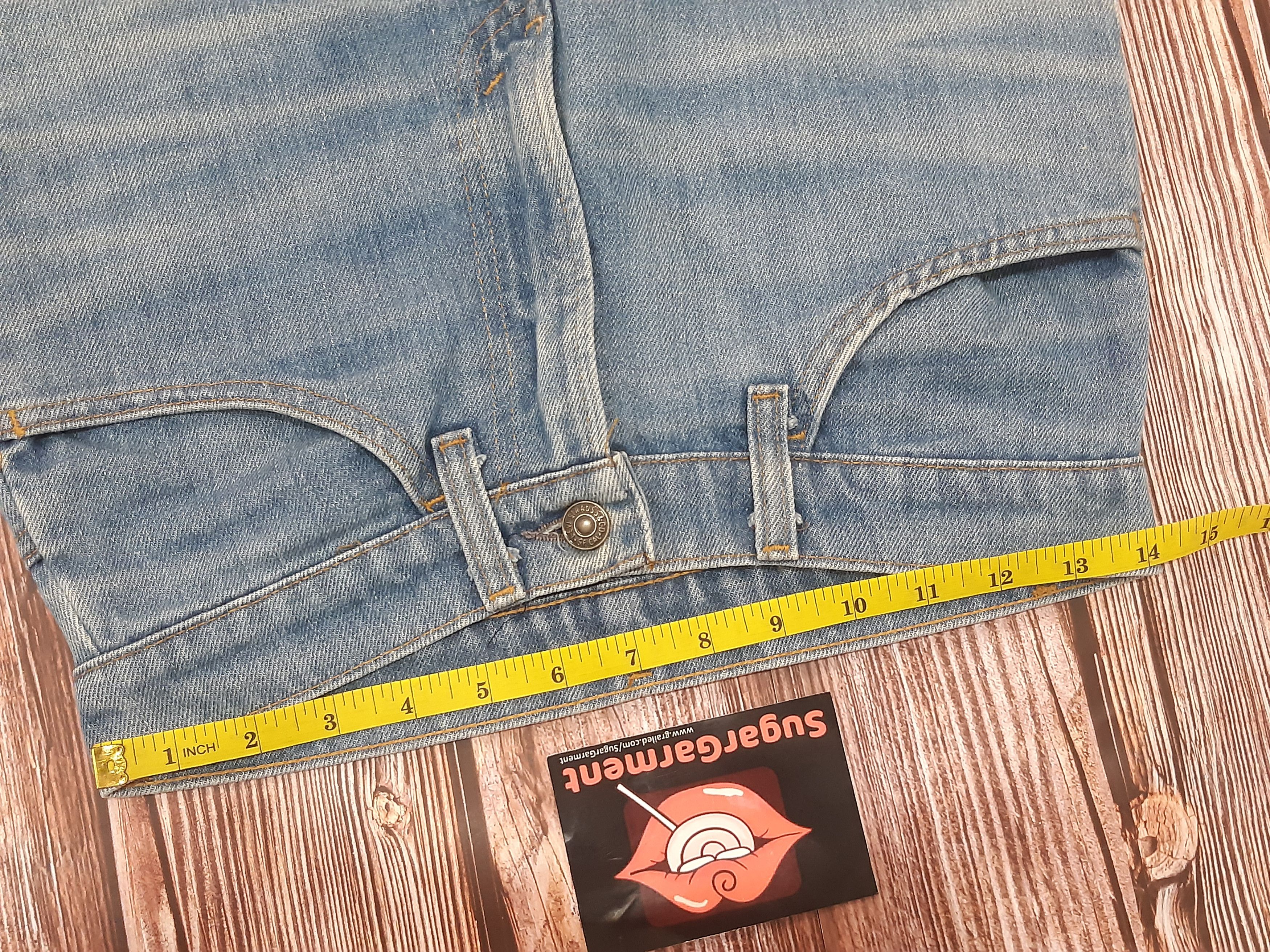 Levi's Levis 646 Bell Bottom Flare Bootcut Orange Tab TALON Jeans Size US 28 / EU 44 - 8 Thumbnail