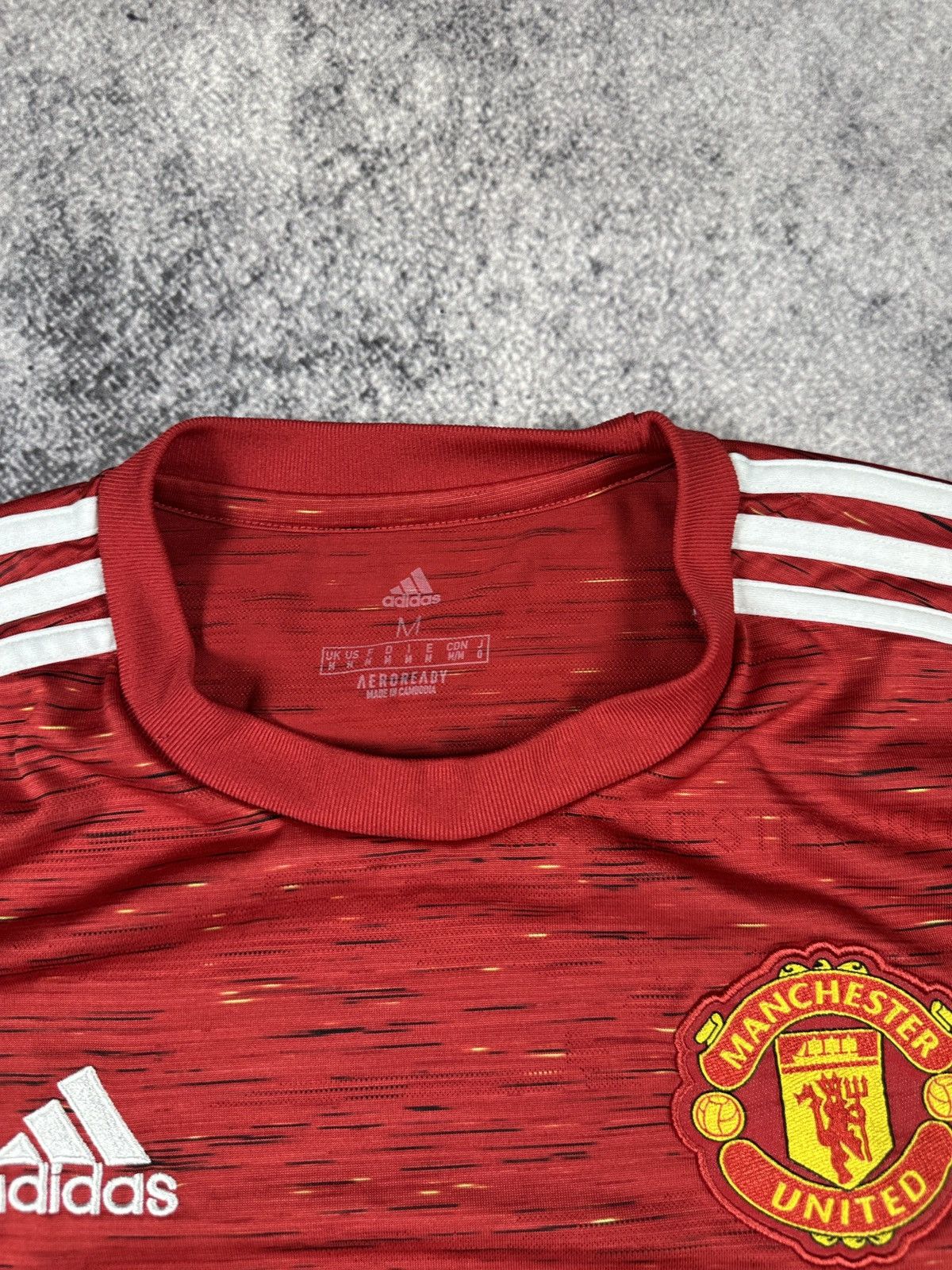 Adidas Adidas Manchester United Soccer Jersey 20/21 Blokecore Rare Size US M / EU 48-50 / 2 - 3 Thumbnail