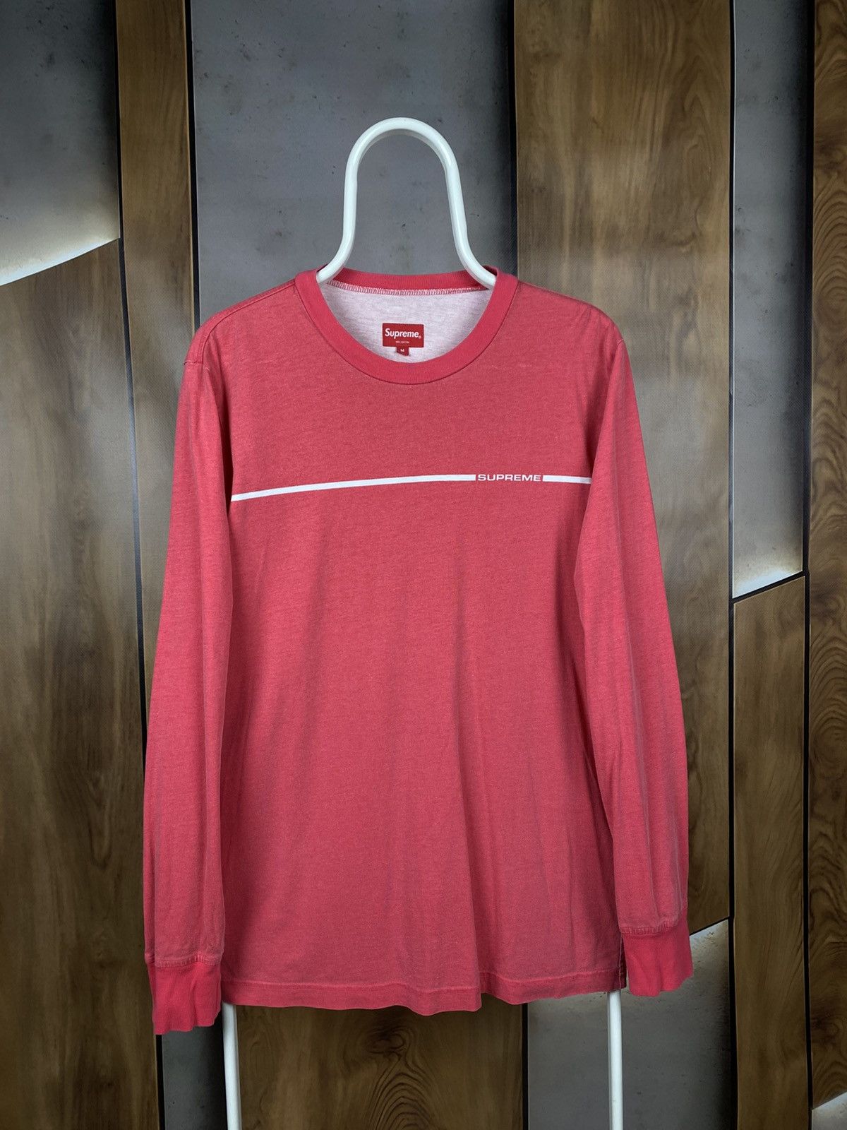 Supreme 💋Sweatshirt Long Sleeve Supreme Iridescent Material Cotton💋 Size US M / EU 48-50 / 2 - 1 Thumbnail