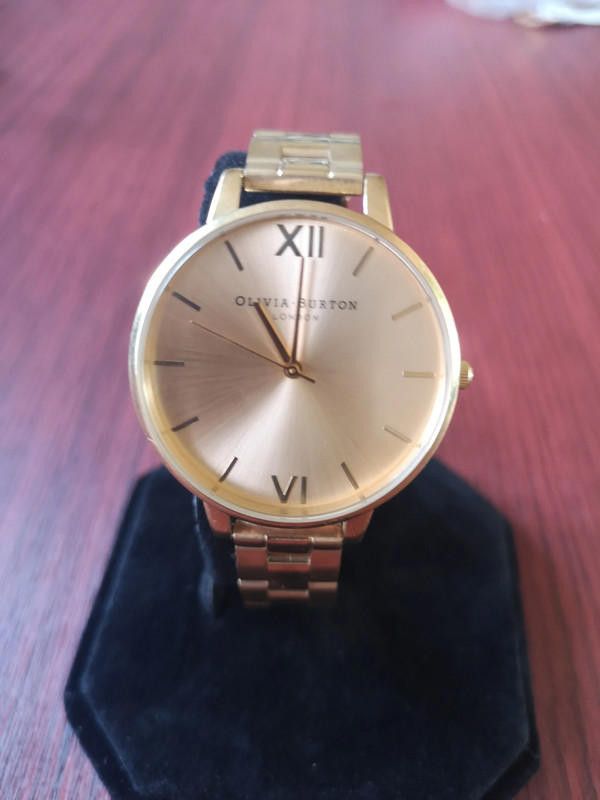 Designer Olivia gold stainless steel watch Size ONE SIZE - 4 Thumbnail