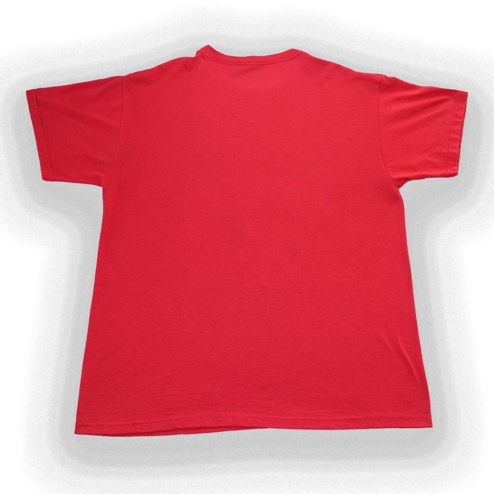 Fox Racing Y2K 2000'S Monster Energy Fox Racing Red Graphic Tee Size US L / EU 52-54 / 3 - 3 Thumbnail
