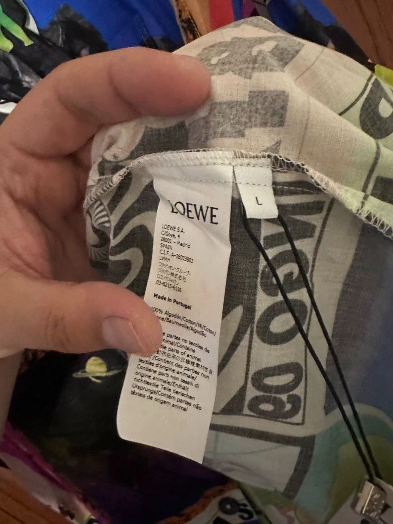 Loewe LOEWE Short-sleeved bowling shirt Size US L / EU 52-54 / 3 - 3 Thumbnail