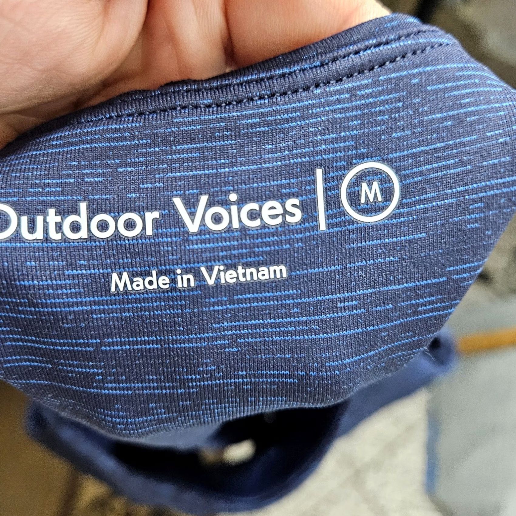 Outdoor Voices Outdoor Voices Women's Activewear Top Size M Blue Sleeveless Round Neck Casual Shirt / (adjusted) Size M / US 6-8 / IT 42-44 - 5 Thumbnail