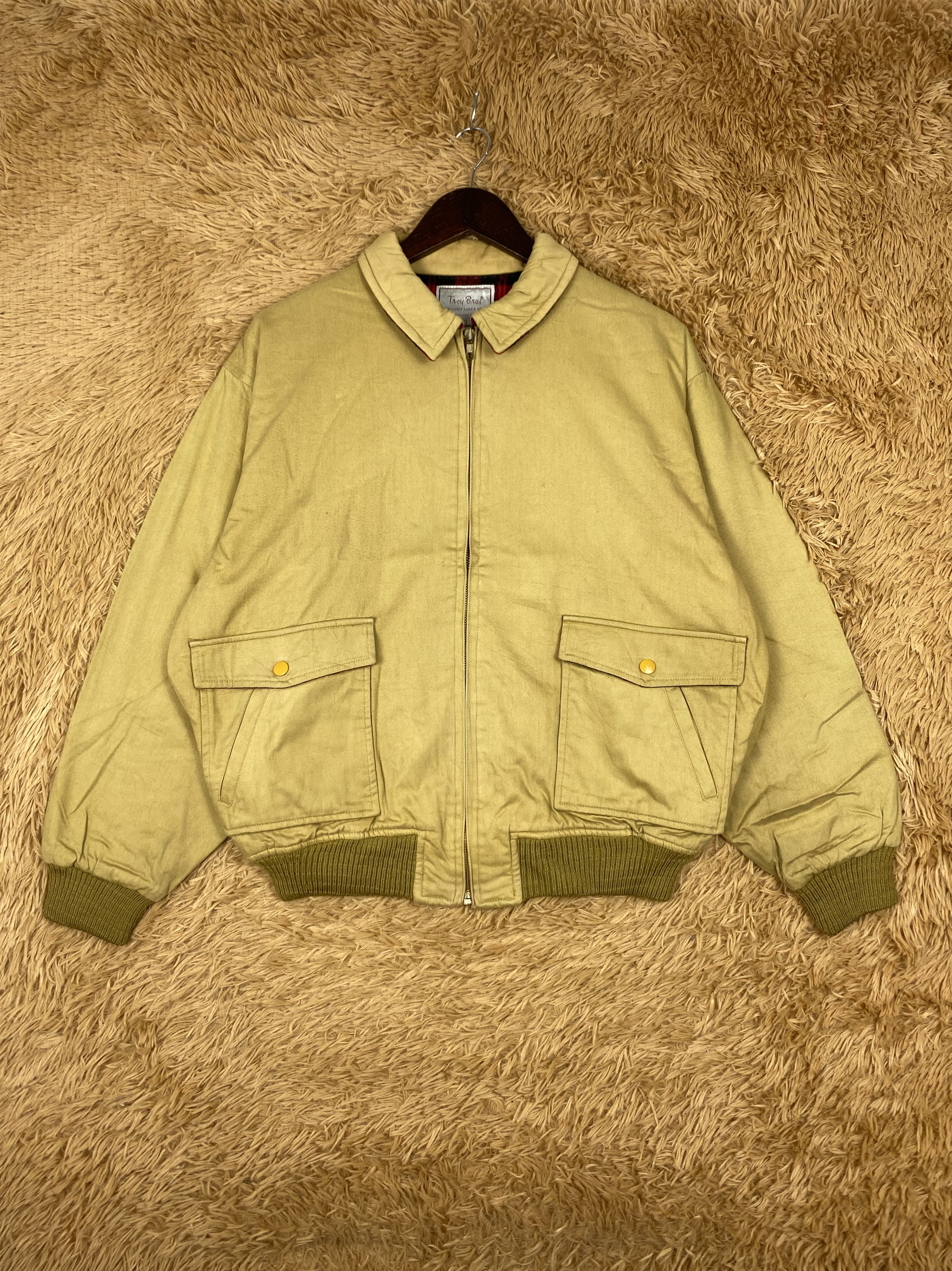 Japanese Brand Vintage Troy Bros Jacket DJ0650 Size US M / EU 48-50 / 2 - 1 Thumbnail