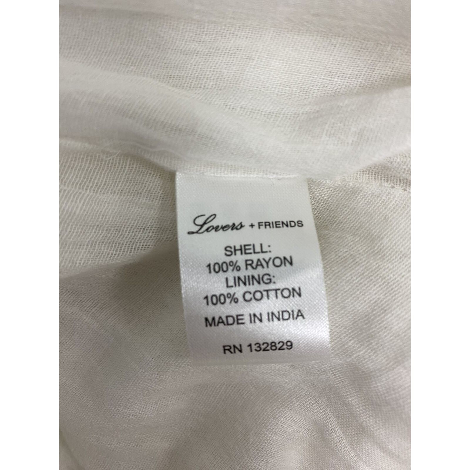 Amongst Friends Lovers + Friends Women Romper Short Sleeve Size M A000623 Size 24" / US 00 / IT 34 - 8 Thumbnail