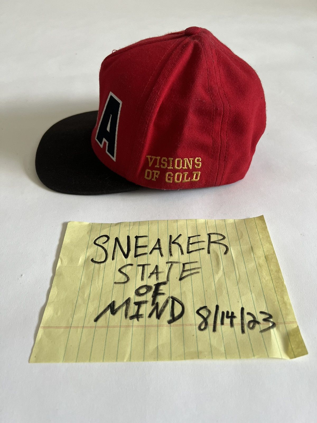Supreme × Vintage USA VISIONS OF GOLD SUPREME 5 panel SS 2012 FAST SHIPPING Size ONE SIZE - 2 Thumbnail