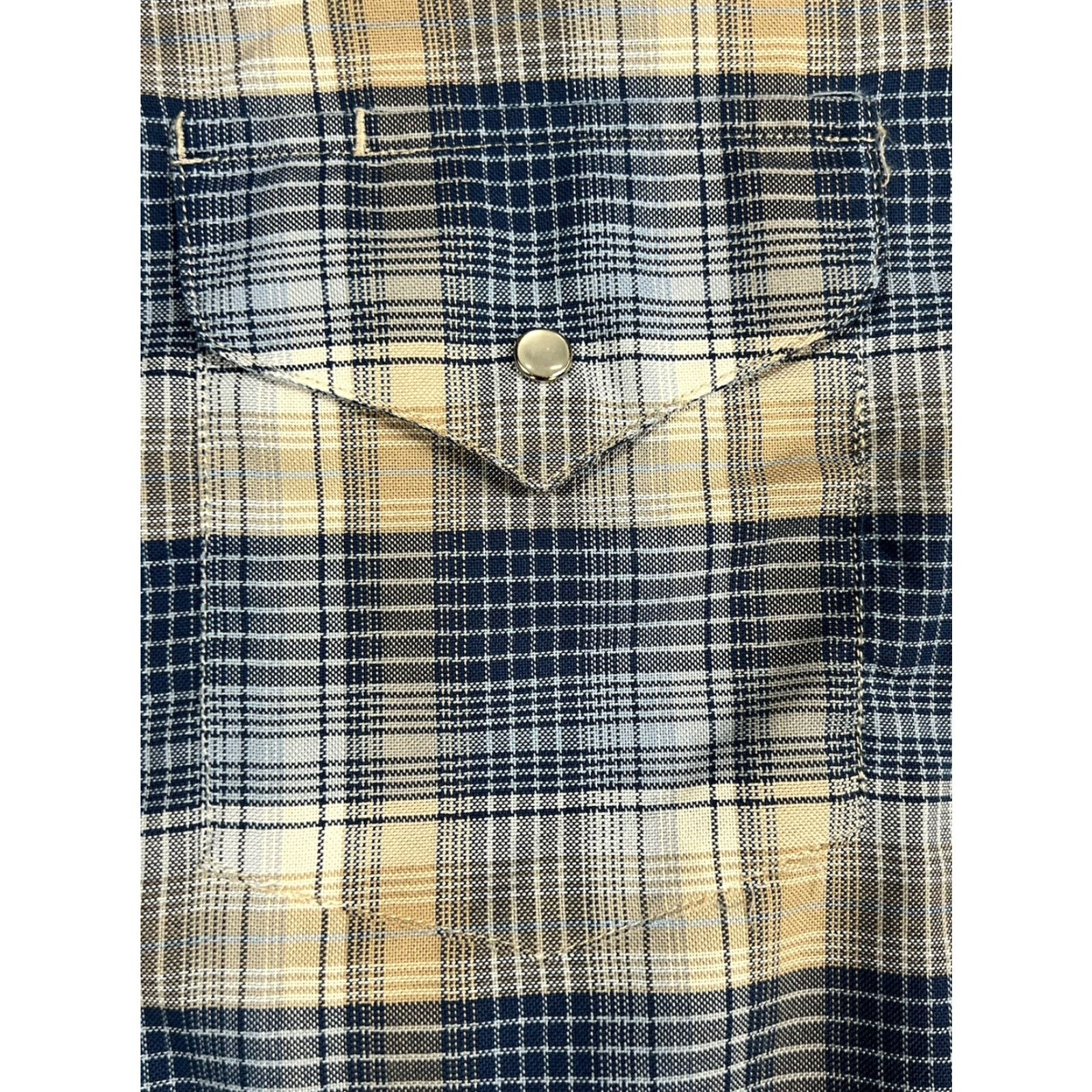 Vintage Ely Cattleman Shirt Men’s Tall 18.5 Plaid Western Rodeo Snap Button-Up Collared Size US XXL / EU 58 / 5 - 4 Thumbnail