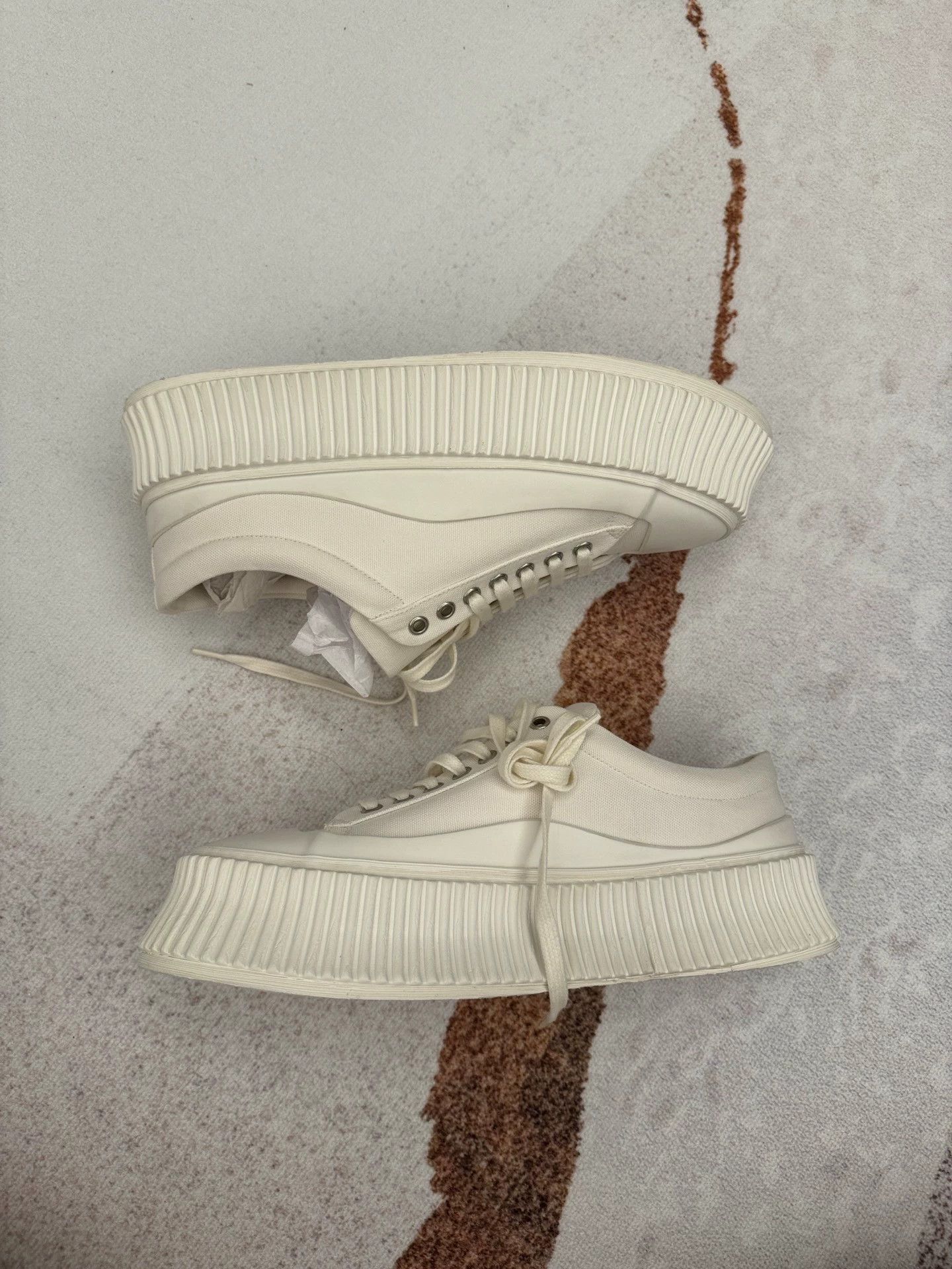 Jil Sander Jil Sander White Sneakers 39 (Fits 40) Unisex New Size US 8.5 / IT 38.5 - 4 Thumbnail