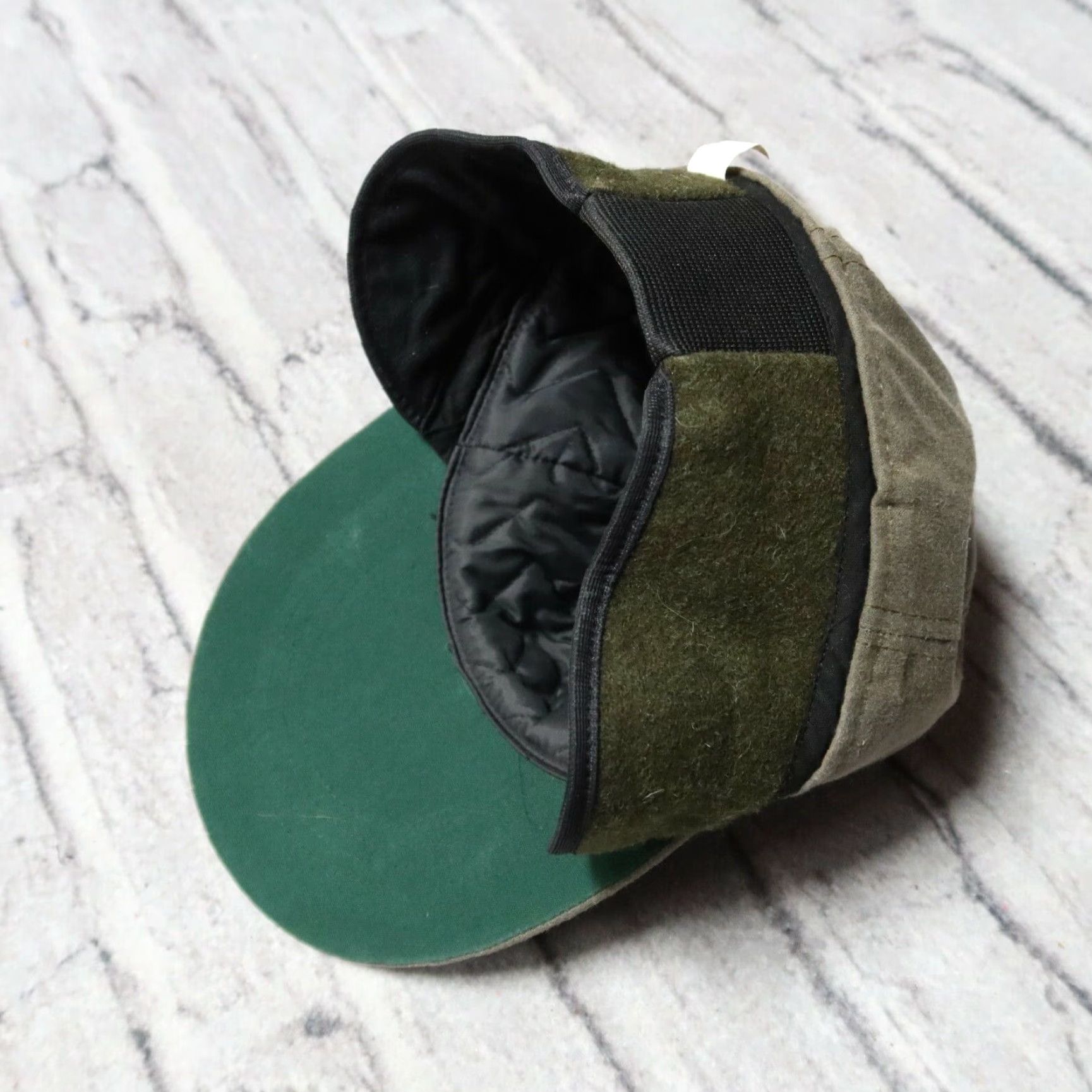 Filson VINTAGE Filson Tin Cloth Long Bill Hat Mens Cap Green M Hat 90s Size ONE SIZE - 5 Thumbnail