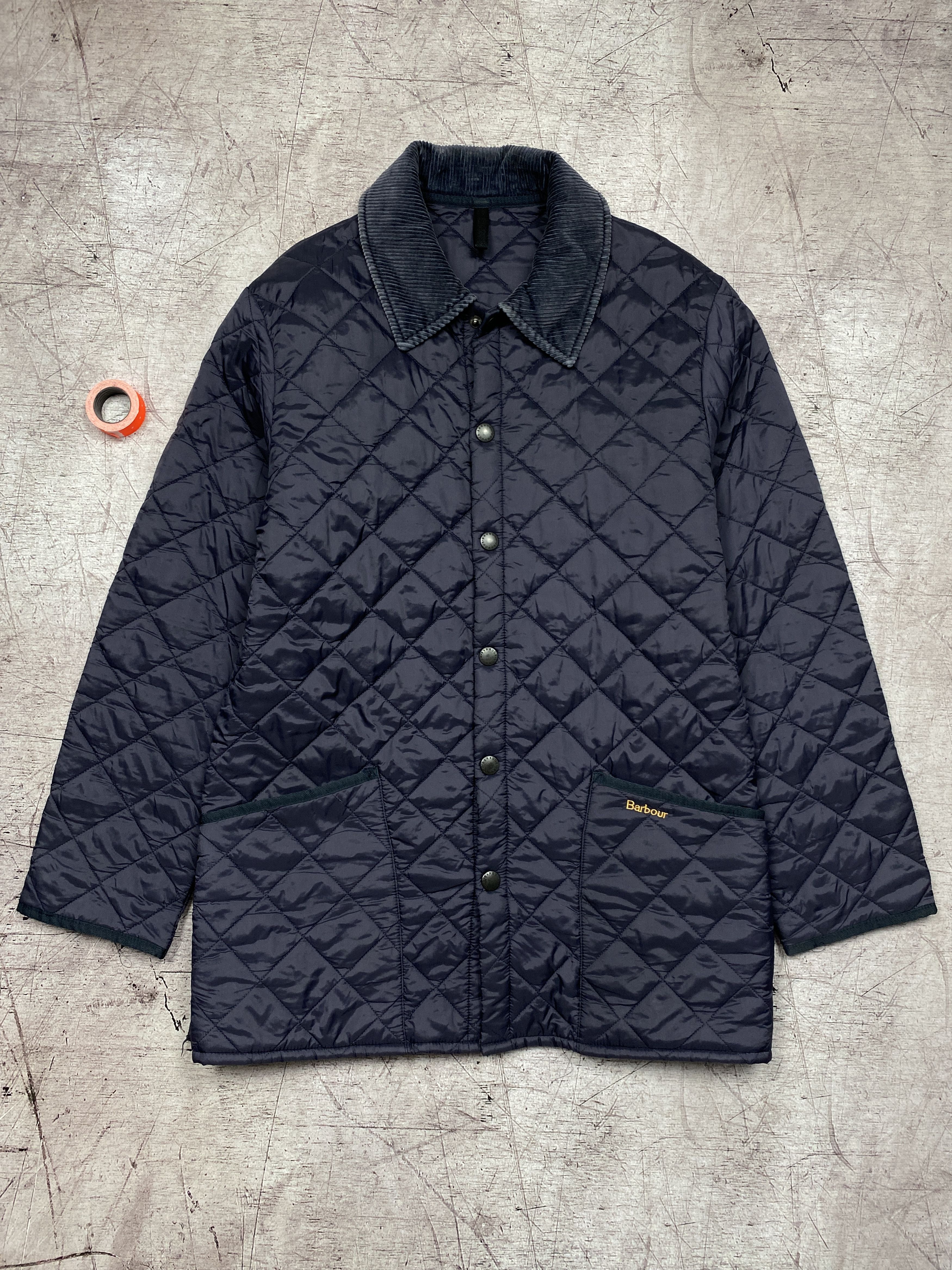 Barbour × Vintage Barbour Liddesdale Vintage Mens Quilted Jacket Size US M / EU 48-50 / 2 - 1 Thumbnail
