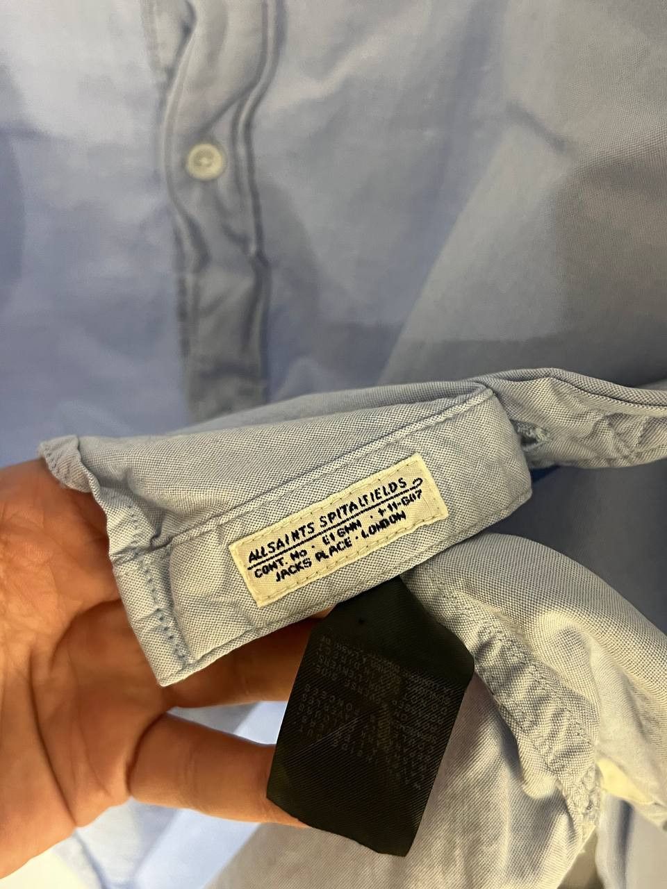 Allsaints VINTAGE ALLSAINTS SPITALFIELDS CLASSIC DESIGNER CASUAL SHIRT Size US XL / EU 56 / 4 - 5 Thumbnail