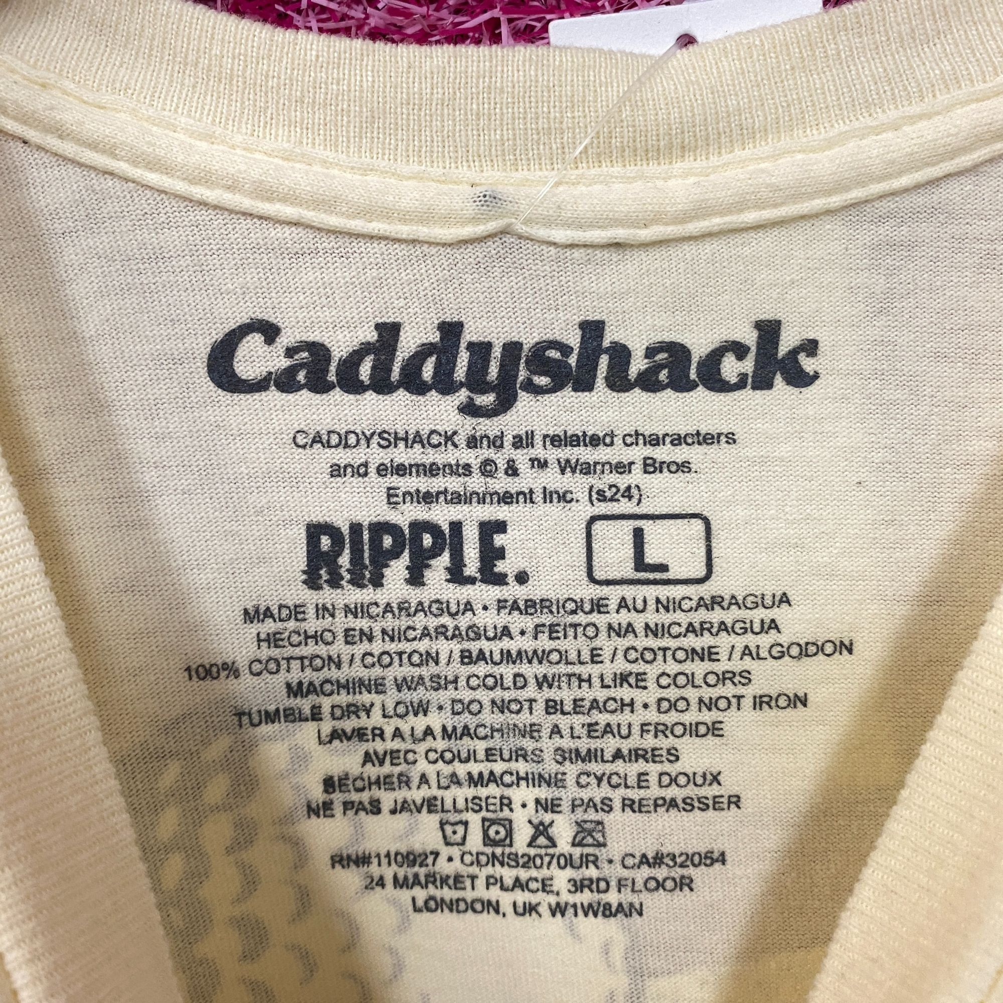 Other Bushwood Country Club Caddyshack Beige T-Shirt Large Size US L / EU 52-54 / 3 - 5 Thumbnail