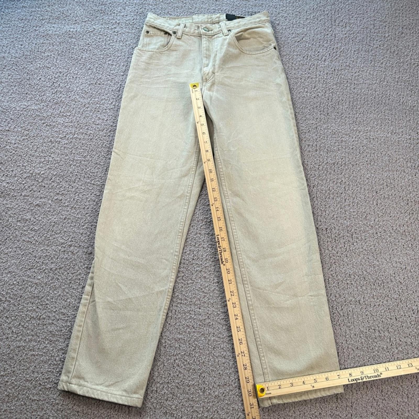 Eddie Bauer Vintage Eddie Bauer Mens Jeans 30 Made in USA! Khaki Size US 30 / EU 46 - 2 Thumbnail