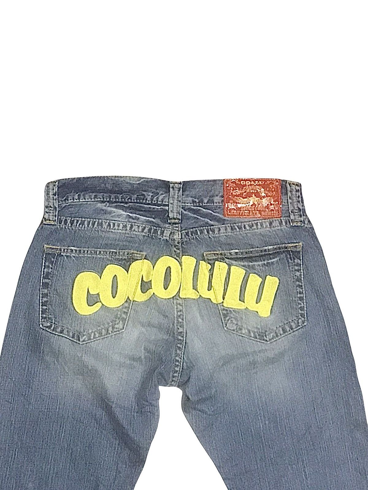 Designer Designer Co&Lu COCOLULU embroidery spellout logo jeans Size US 32 / EU 48 - 6 Thumbnail