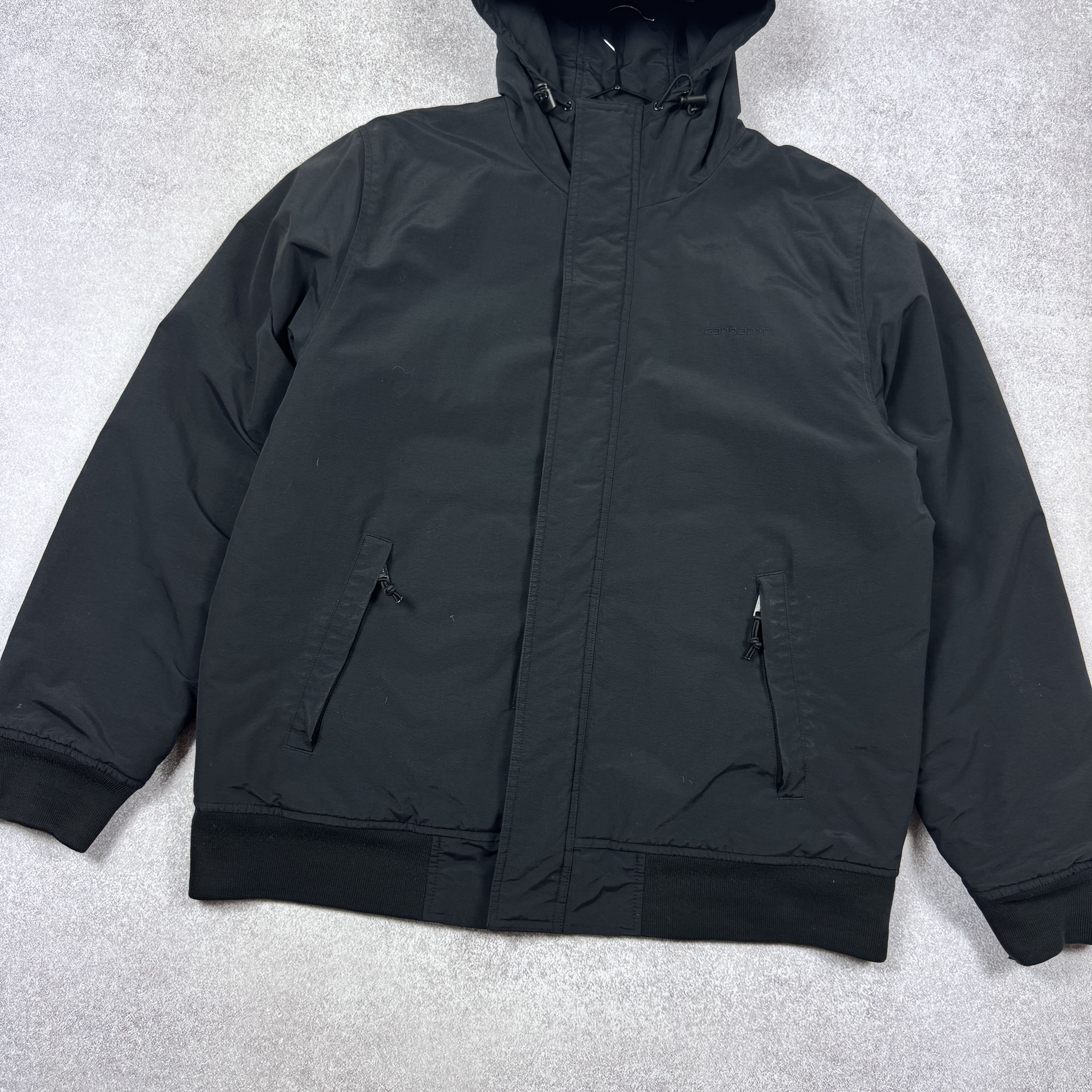 Carhartt × Carhartt Wip Men`s CARHARTT KODIAK BLOUSON NYLON WARM BLACK JACKET Size US XL / EU 56 / 4 - 3 Thumbnail