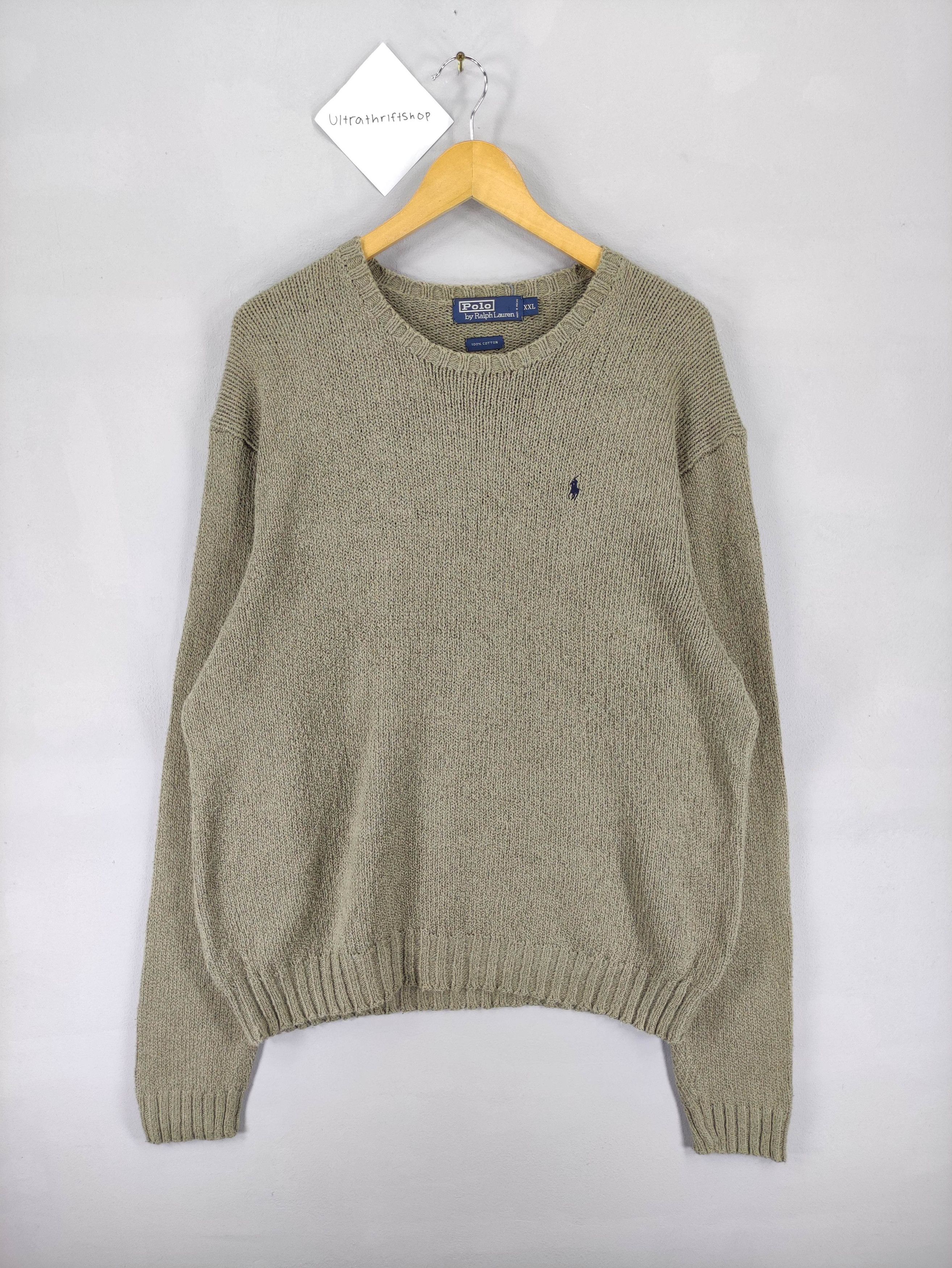 Vintage Polo Ralph Lauren Cotton Knit Sweater Jumper