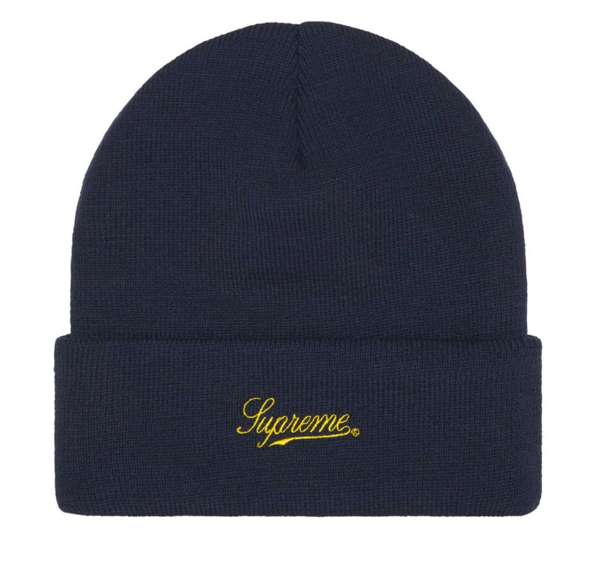 Supreme Supreme Wu Tang Clan Beanie Navy Size ONE SIZE - 2 Thumbnail