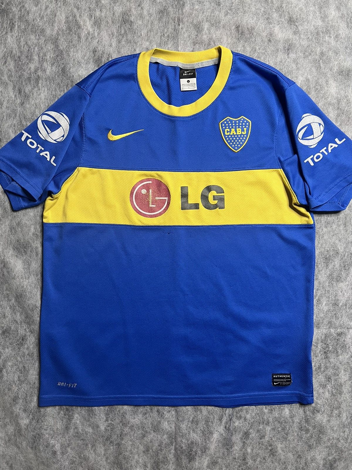 Nike Nike Boca Juniors CABJ Soccer Jersey Size US L / EU 52-54 / 3 - 1 Thumbnail