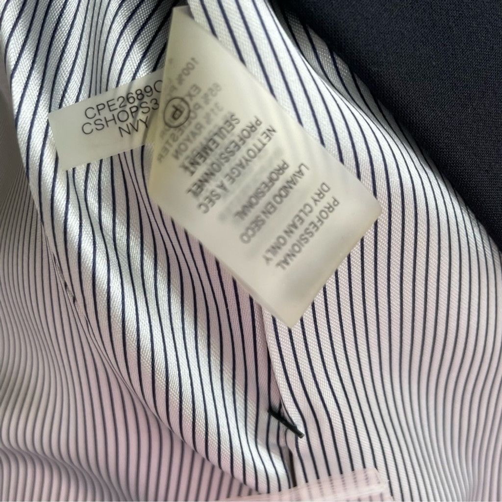 Calvin Klein Calvin Klein Flap-Pocket Two-Button Blazer Size 12P Size XL / US 12-14 / IT 48-50 - 13 Thumbnail