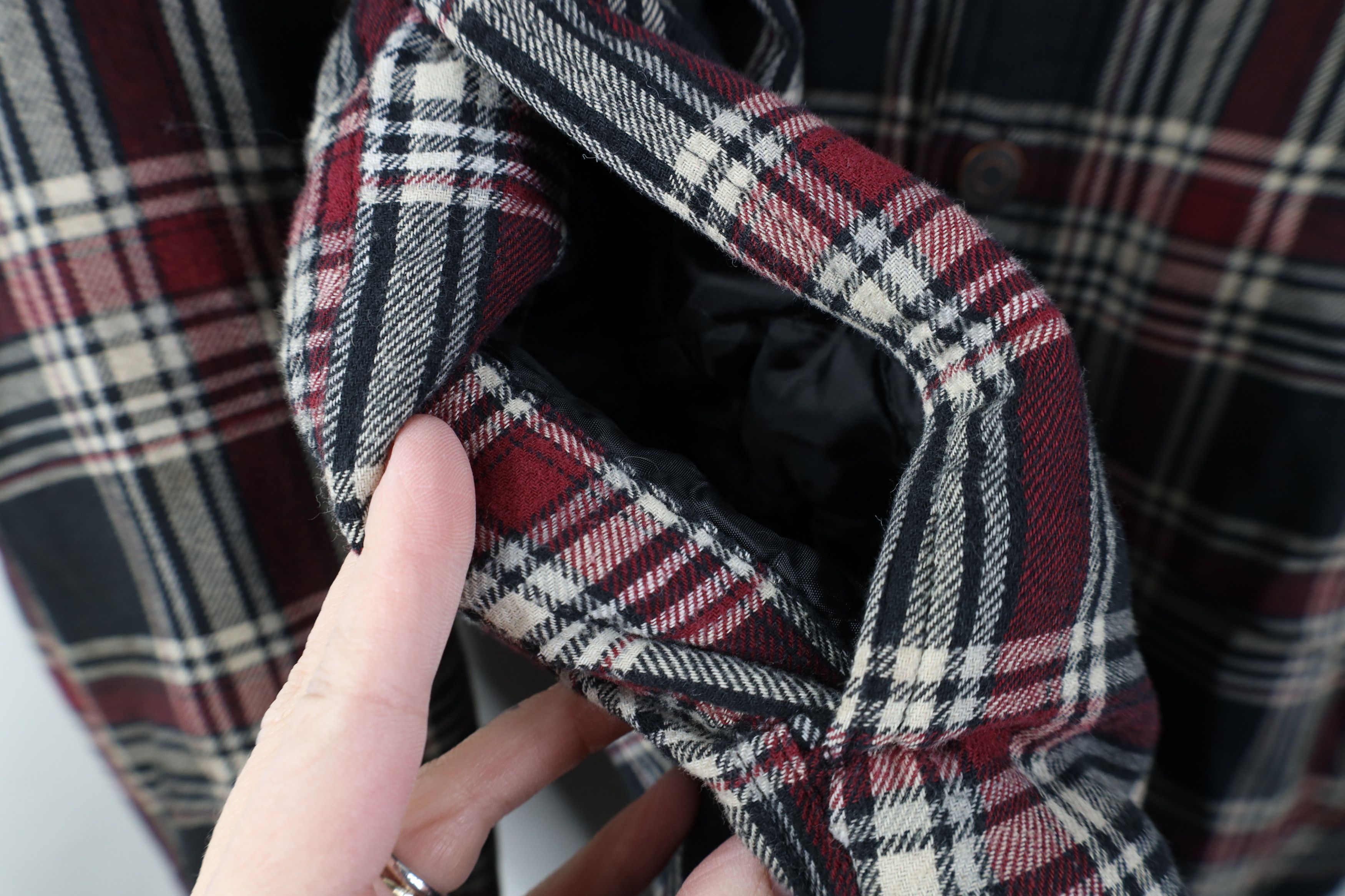 Wrangler Vintage Y2K Wrangler Pile Fleece Lined Flannel Shirt Jacket Size US L / EU 52-54 / 3 - 6 Thumbnail