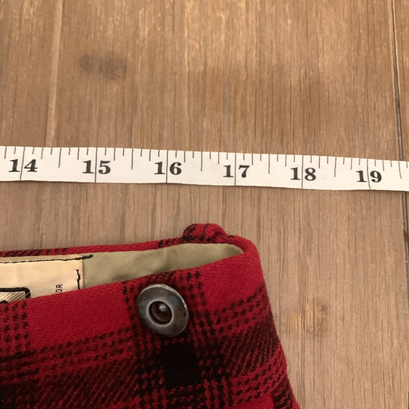 Vintage VINTAGE Woolrich Cuffed Jogger Hunting Pants 34x30 Red Buffalo Plaid 60s Mens USA Size US 34 / EU 50 - 5 Thumbnail