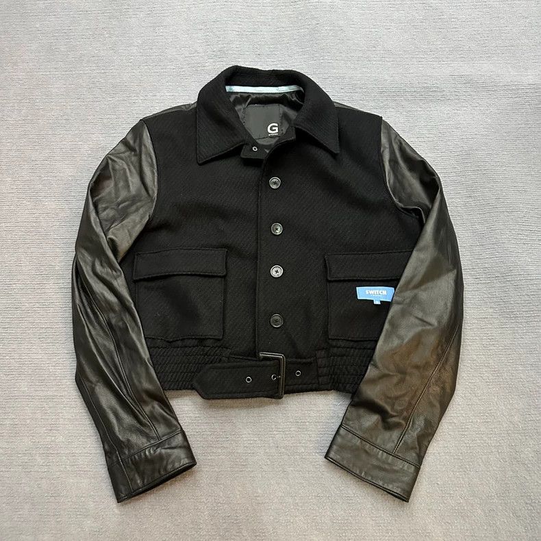 Givenchy Givenchy Ladies Baseball Jacket Leather Sleeves Coat / M S Size US M / EU 48-50 / 2 - 1 Thumbnail