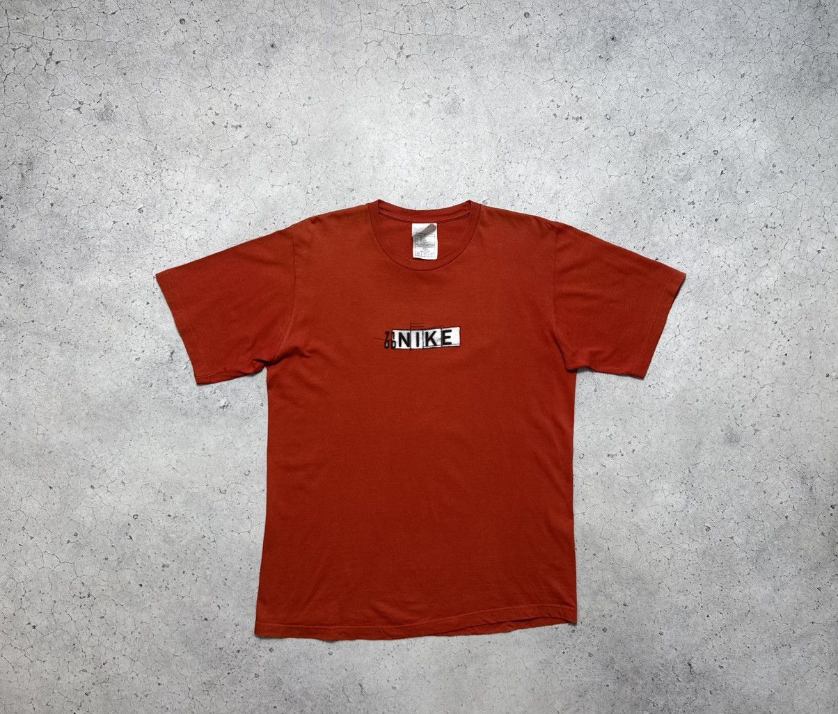 Nike × Vintage Nike Vintage 90’s T-Shirt Big Logo Swoosh Size US L / EU 52-54 / 3 - 1 Thumbnail