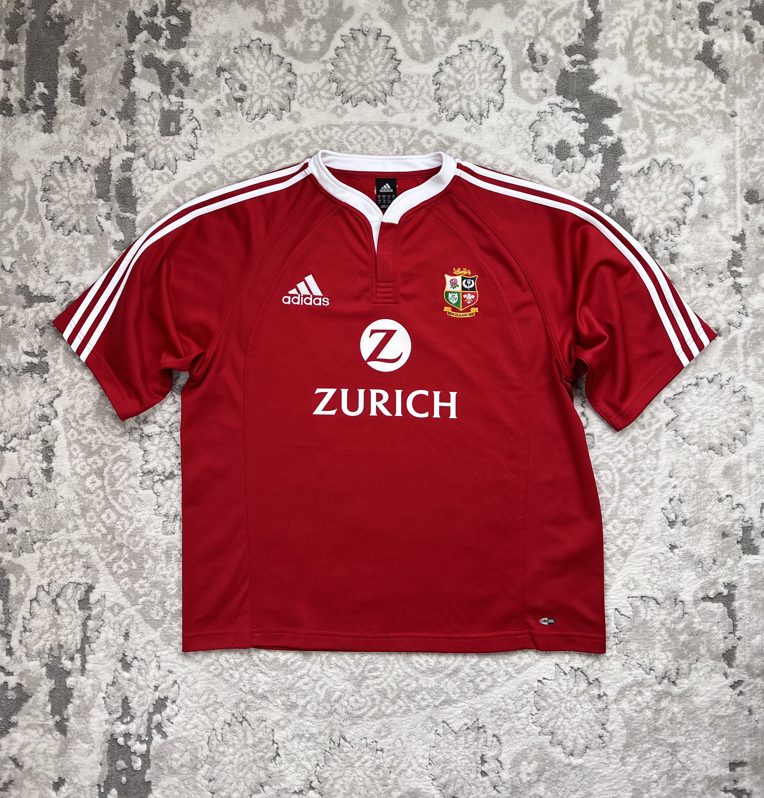 Adidas Adidas British & Irish Lions Rugby Jersey Zurich XL Size US XL / EU 56 / 4 - 1 Thumbnail