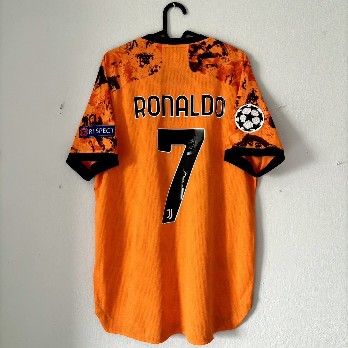 Adidas 2020 2021 GAME ISSUE Ronaldo Juventus Adidas Soccer Jersey 7 Size US L / EU 52-54 / 3 - 12 Thumbnail