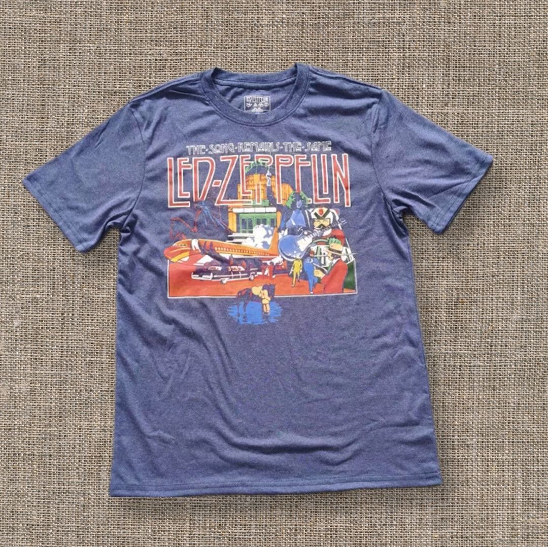 Band Tees × Vintage Led Zeppelin Band T-shirt Size US XL / EU 56 / 4 - 1 Thumbnail