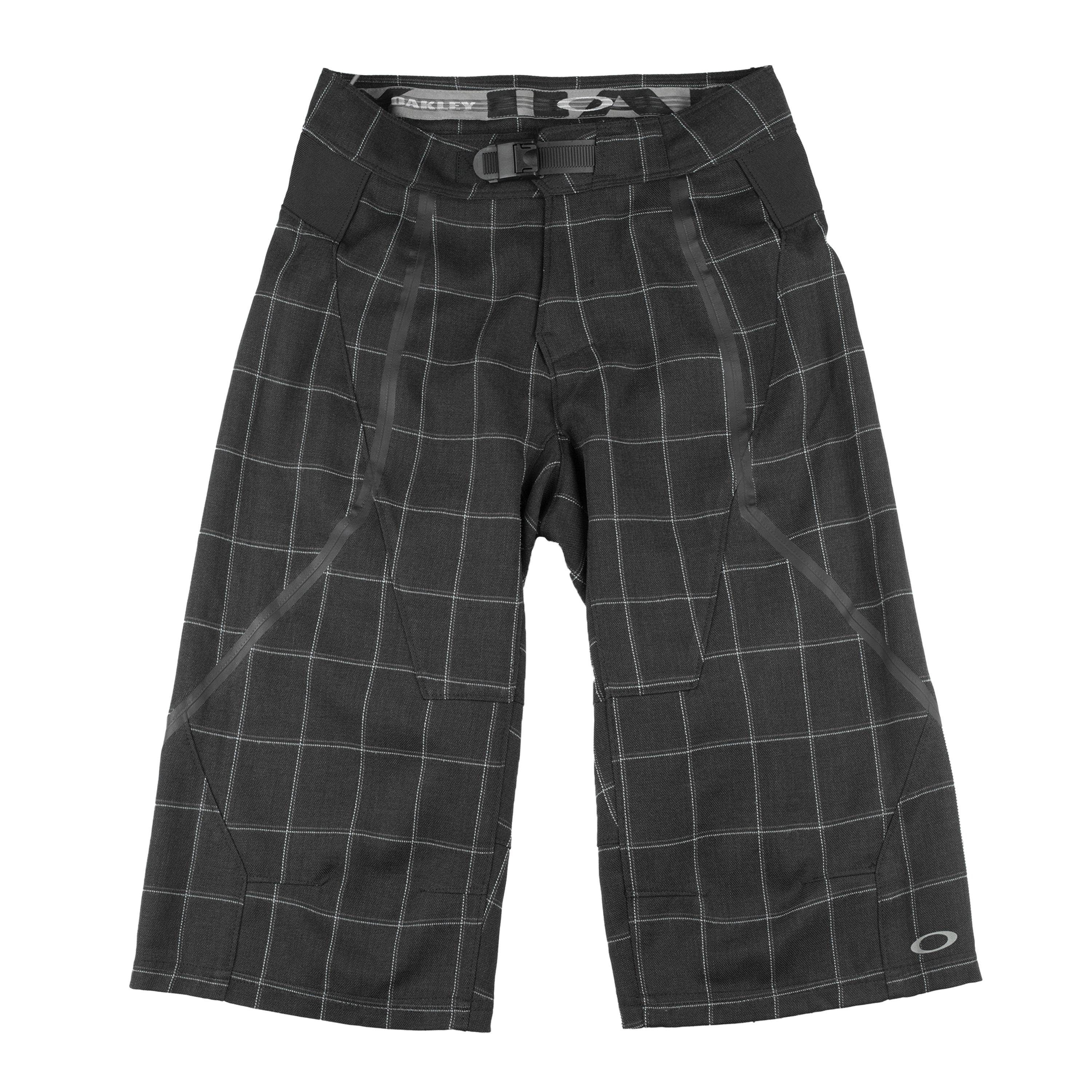 Oakley Oakley Software Grid Black Vintage Shorts (S) Size 27" / US 4 / IT 40 - 1 Thumbnail