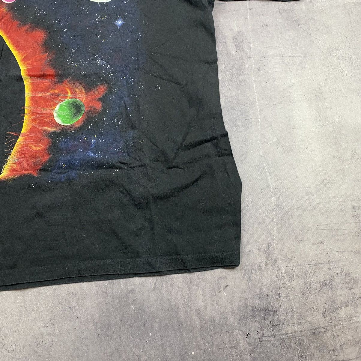 Vintage VINTAGE PETER KULL SOLAR SYSTEM GRAPHIC TEE 90s Size US L / EU 52-54 / 3 - 5 Thumbnail