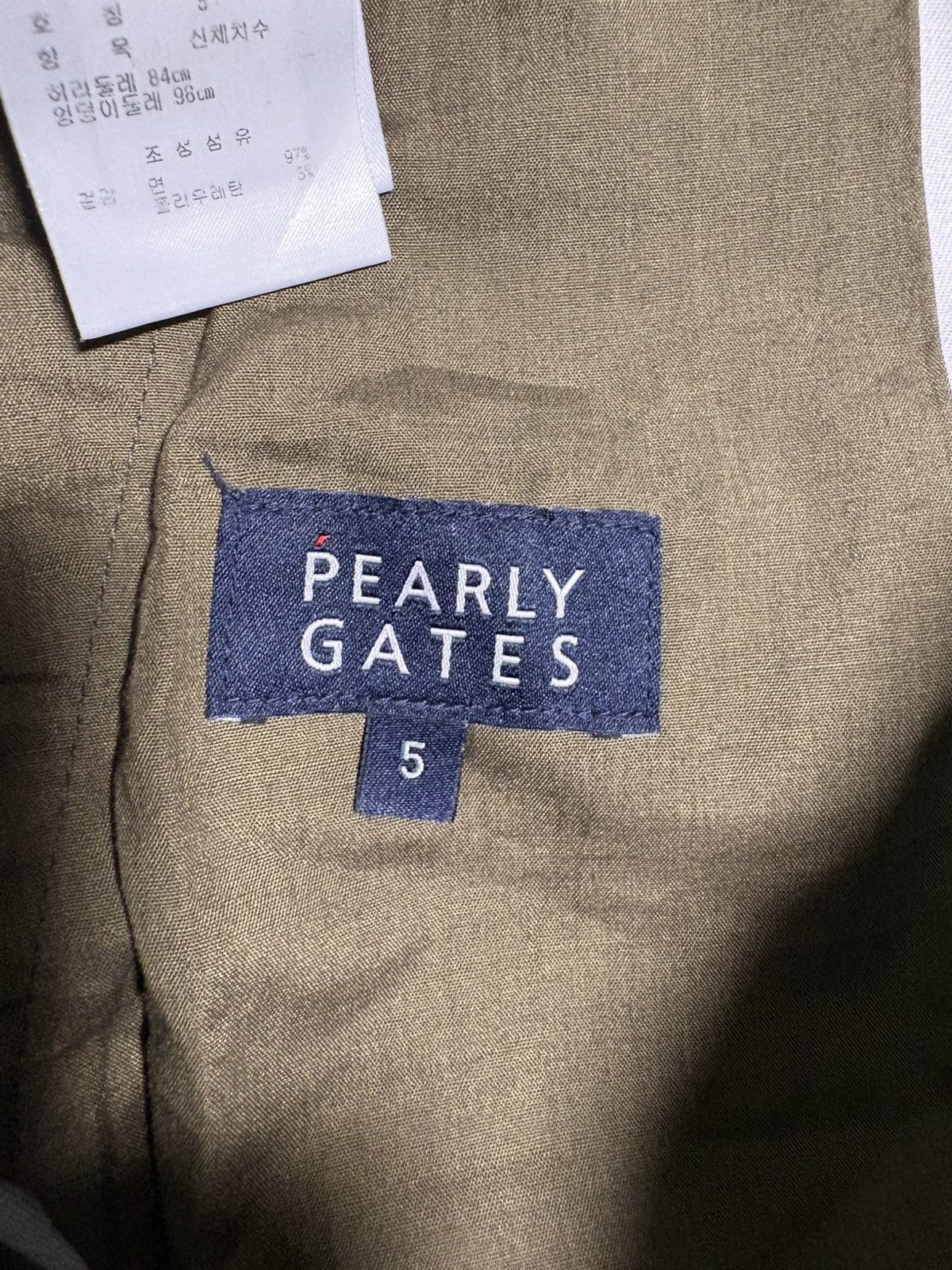 Japanese Brand Pearly Gates Archive AOP DragonflyPatch ChinoPants Size5 W33 Size 32" / US 10 / IT 46 - 13 Thumbnail